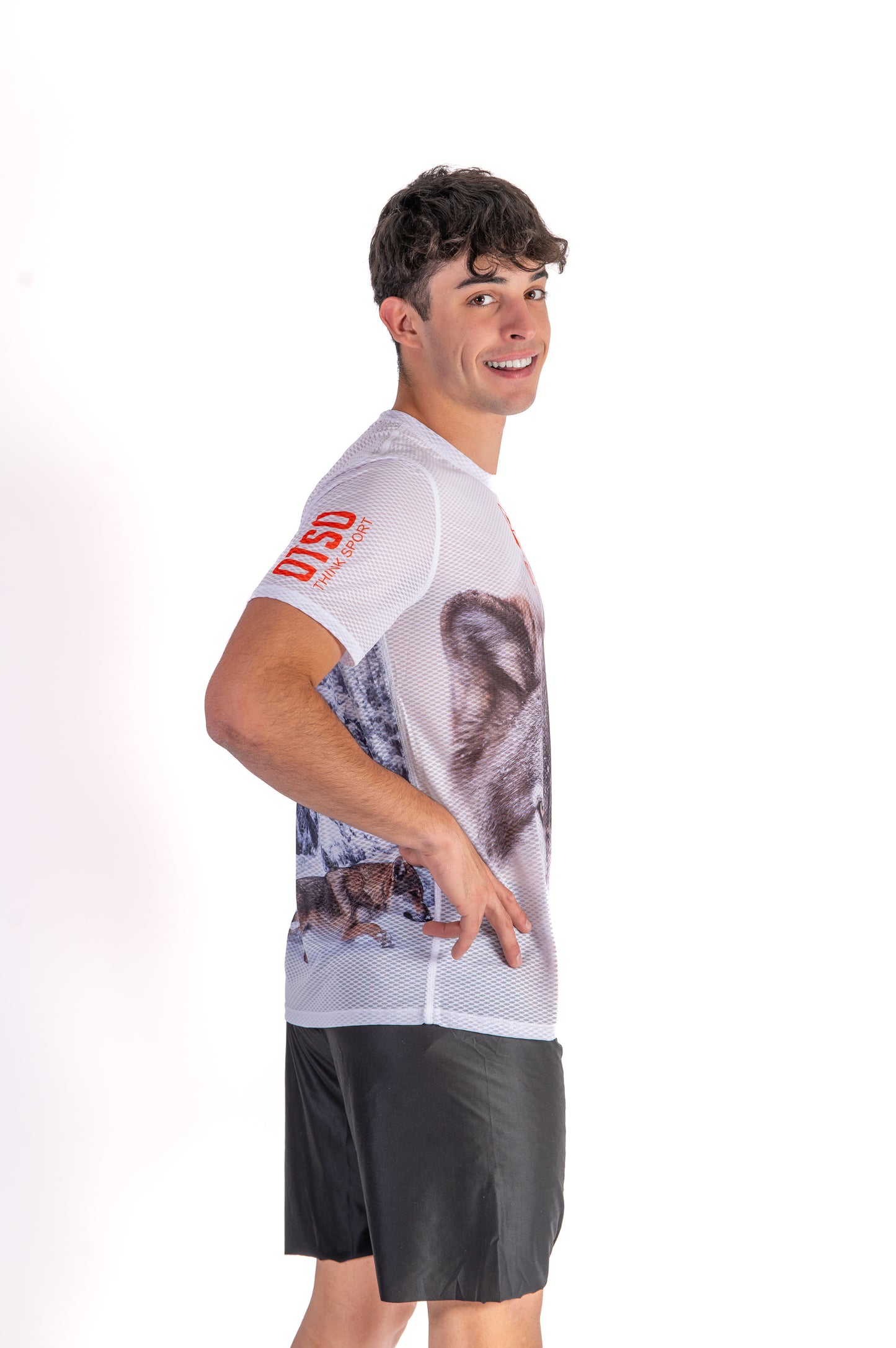 Short sleeve t-shirt for men - Wolf