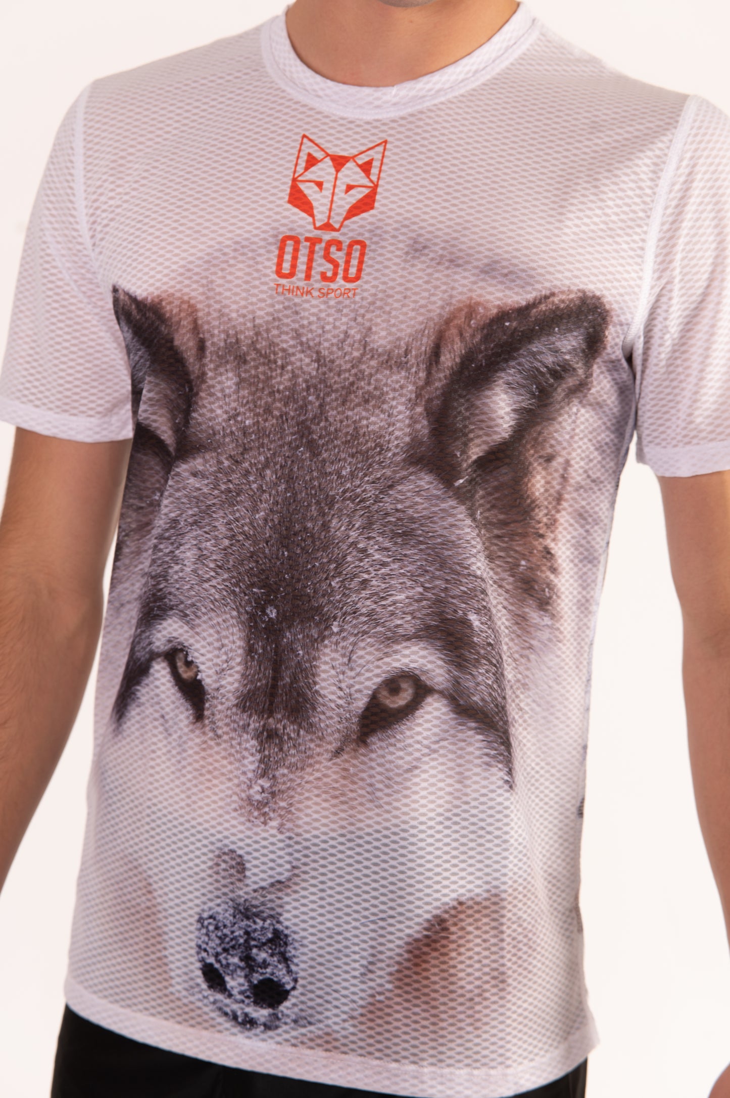 Short sleeve t-shirt for men - Wolf