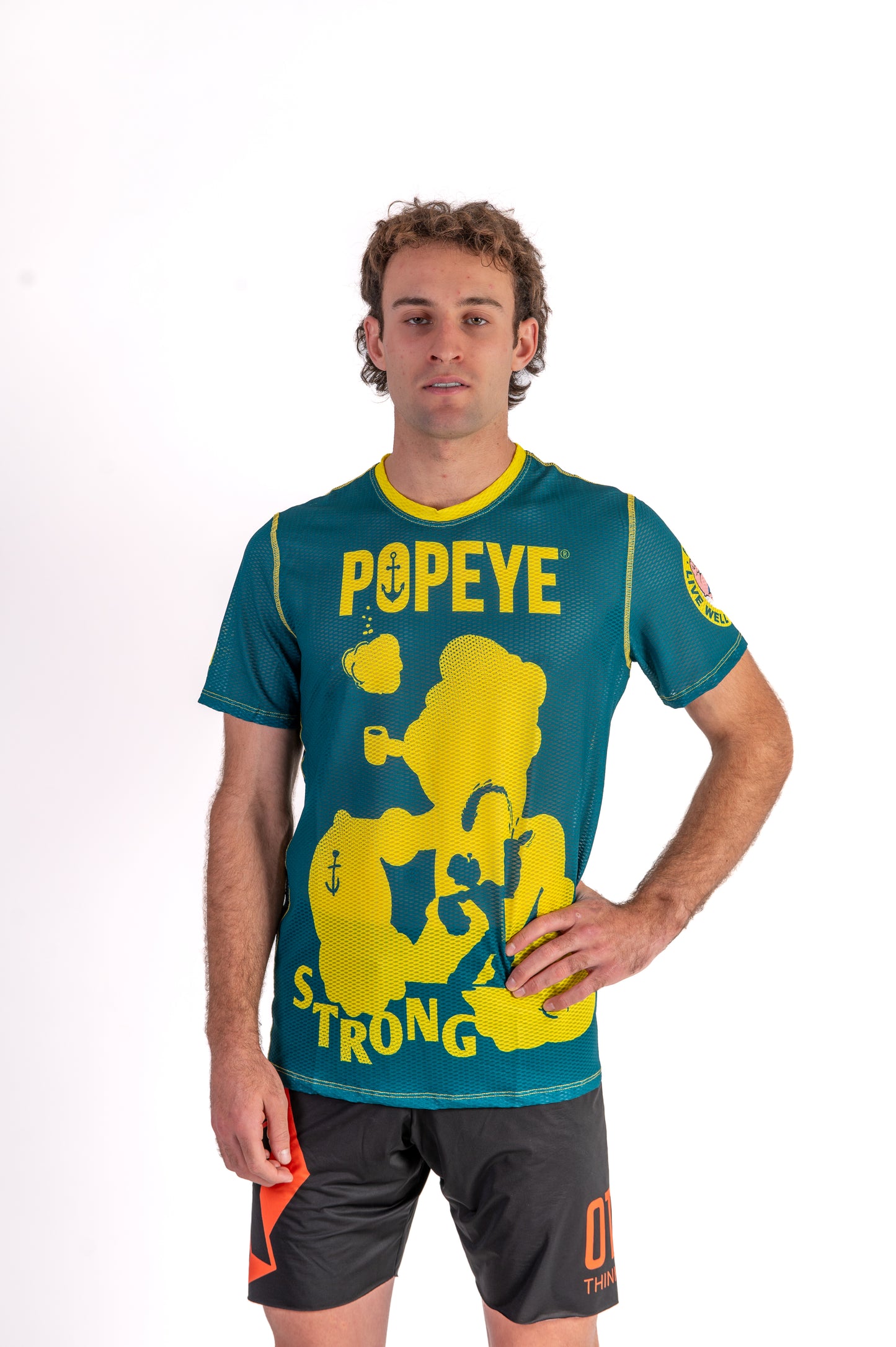 Short sleeve t-shirt for men - Popeye Strong