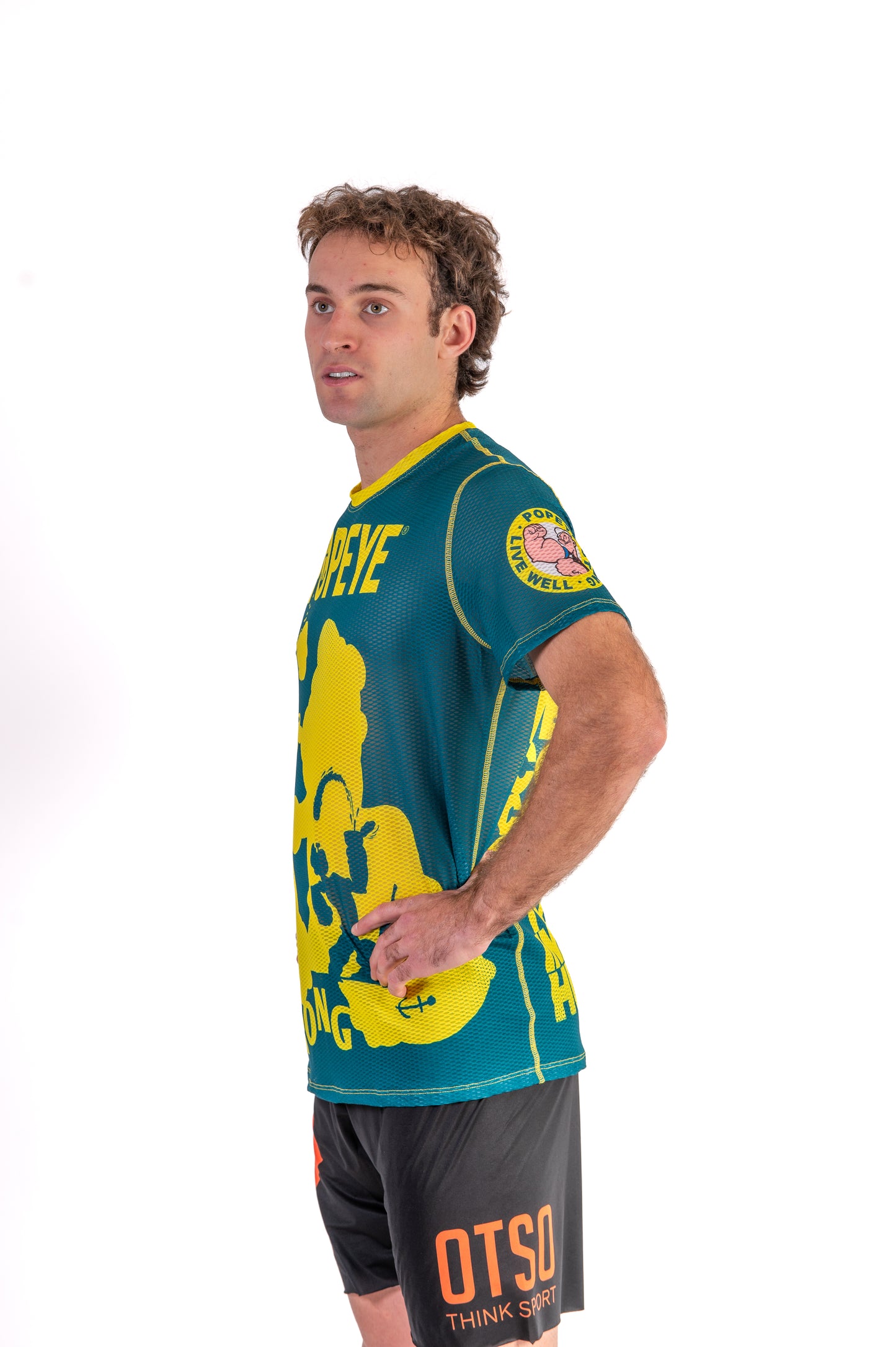 Short sleeve t-shirt for men - Popeye Strong