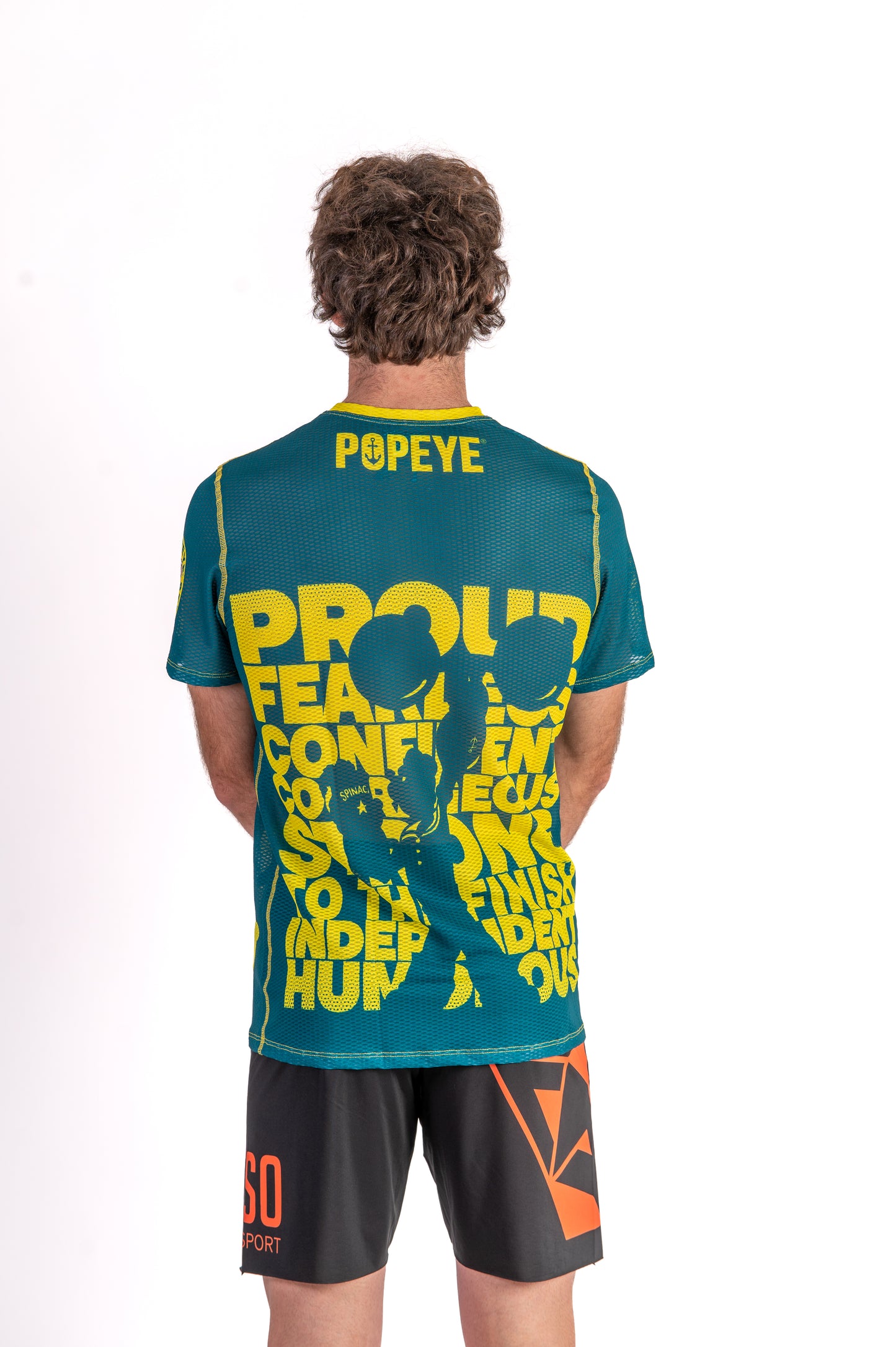 Short sleeve t-shirt for men - Popeye Strong