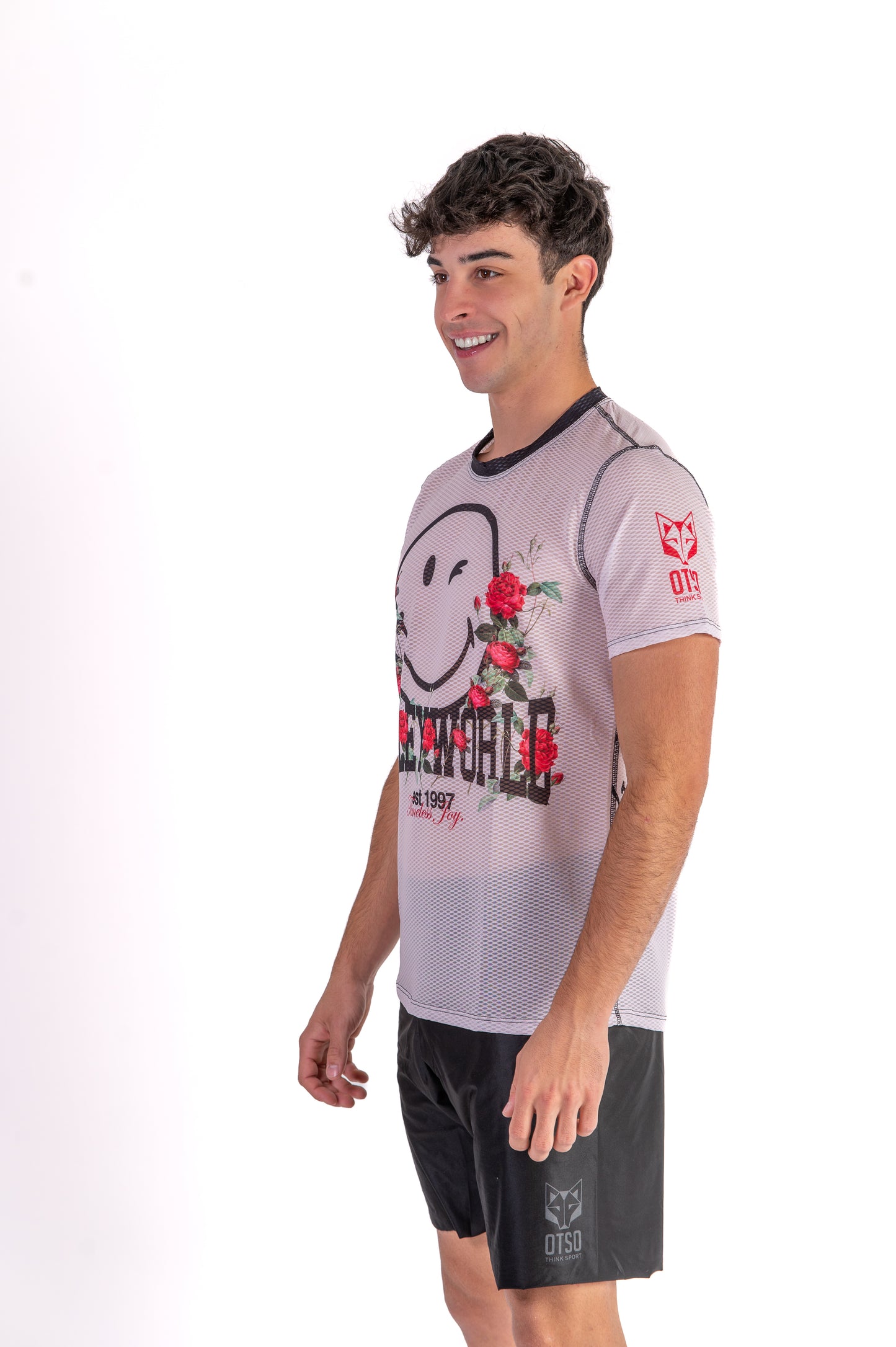 Camiseta manga corta hombre - S.W.Smiley Vintage