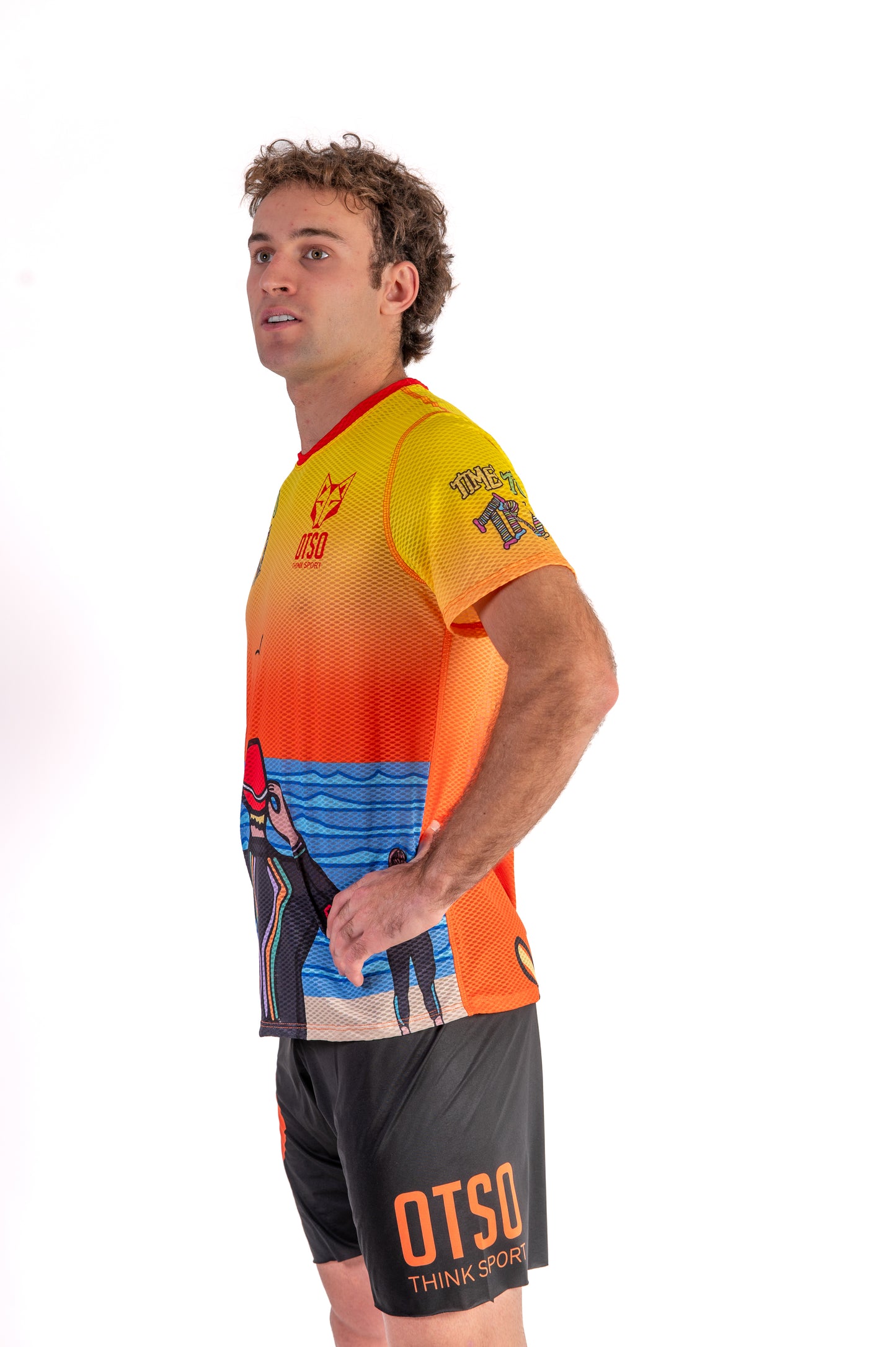 Camiseta manga corta hombre - Time to Tri Swim