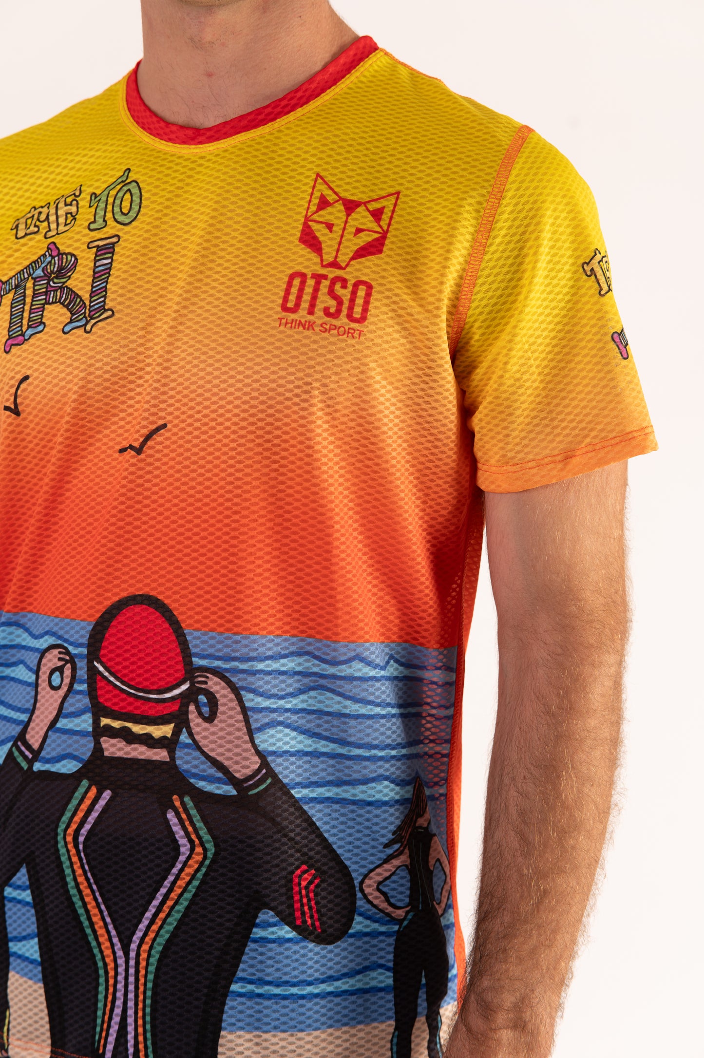 Camiseta manga corta hombre - Time to Tri Swim