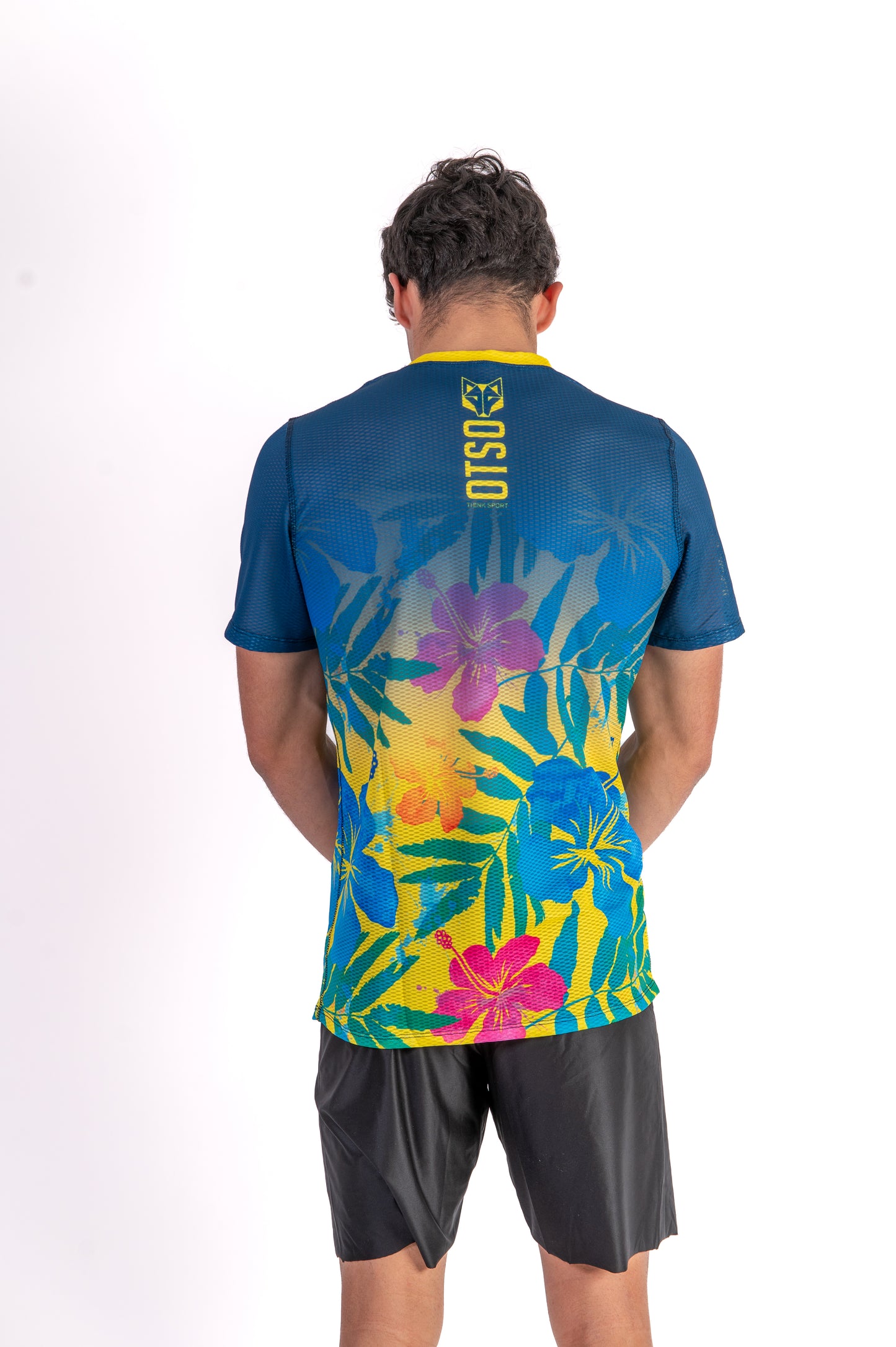 Magliette manica corta uomo - Floral Blue