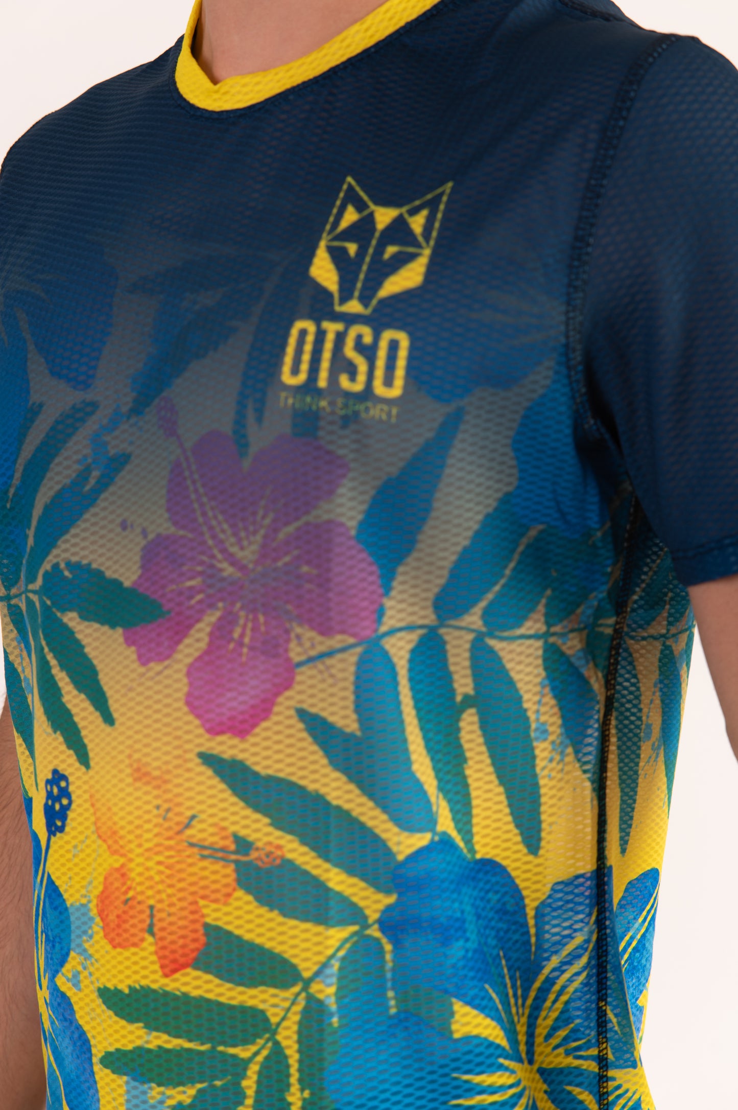 Magliette manica corta uomo - Floral Blue