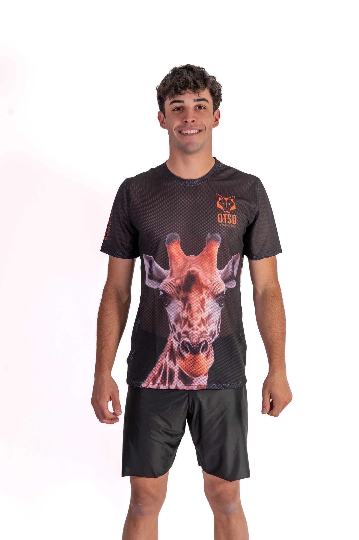 T-shirt manches courtes homme - Girafe