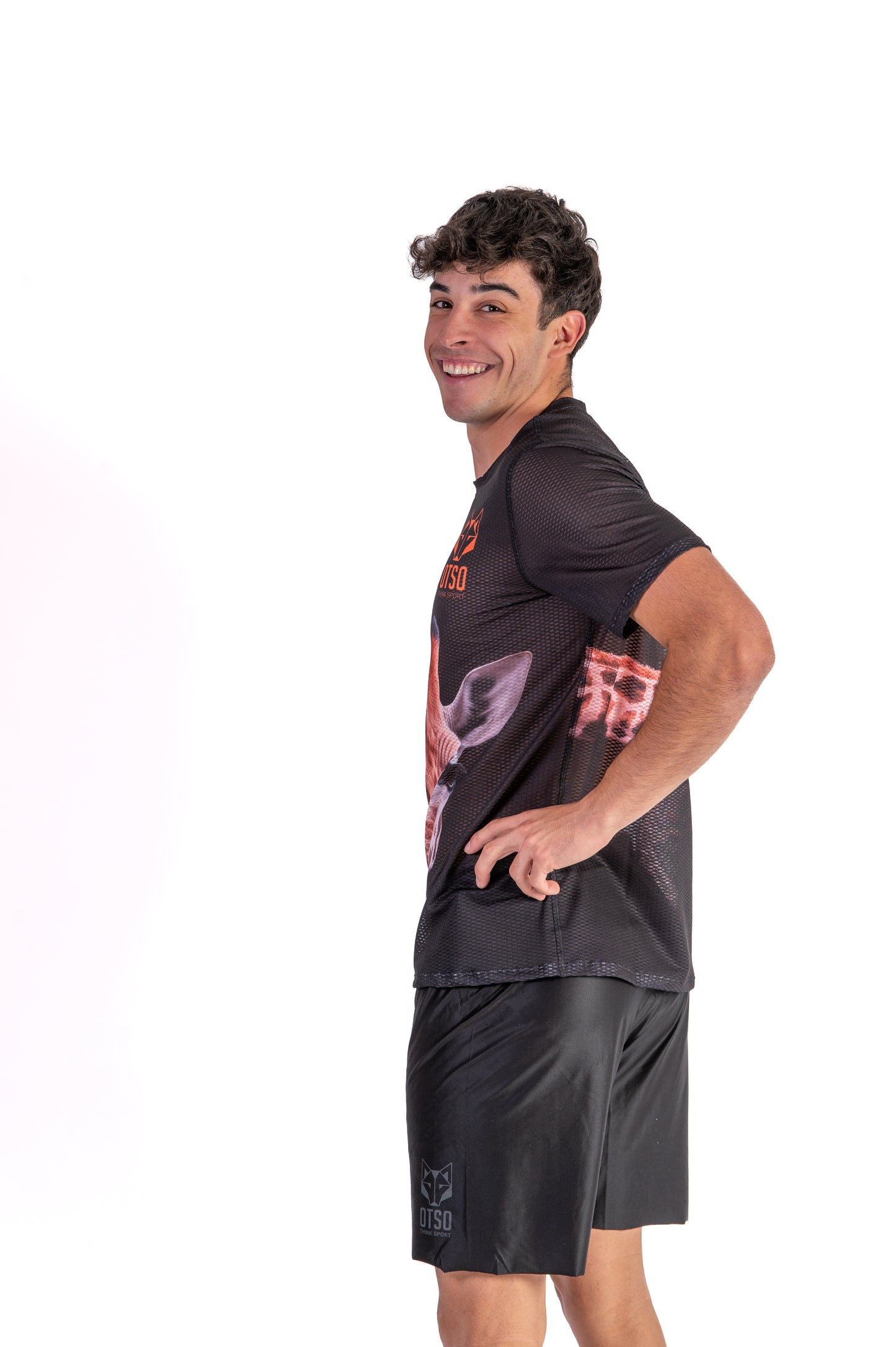 T-shirt manches courtes homme - Girafe