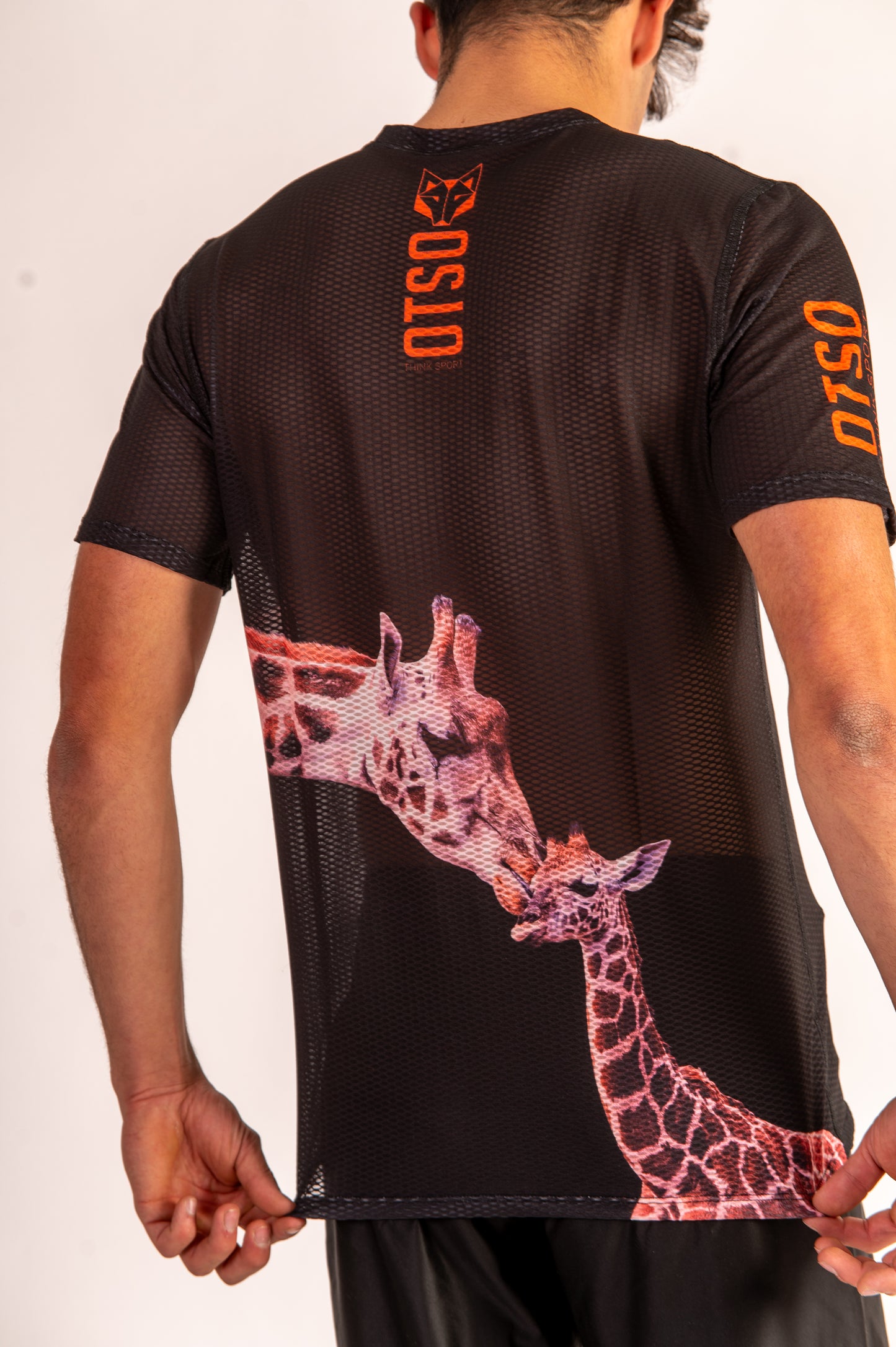 T-shirt manches courtes homme - Girafe