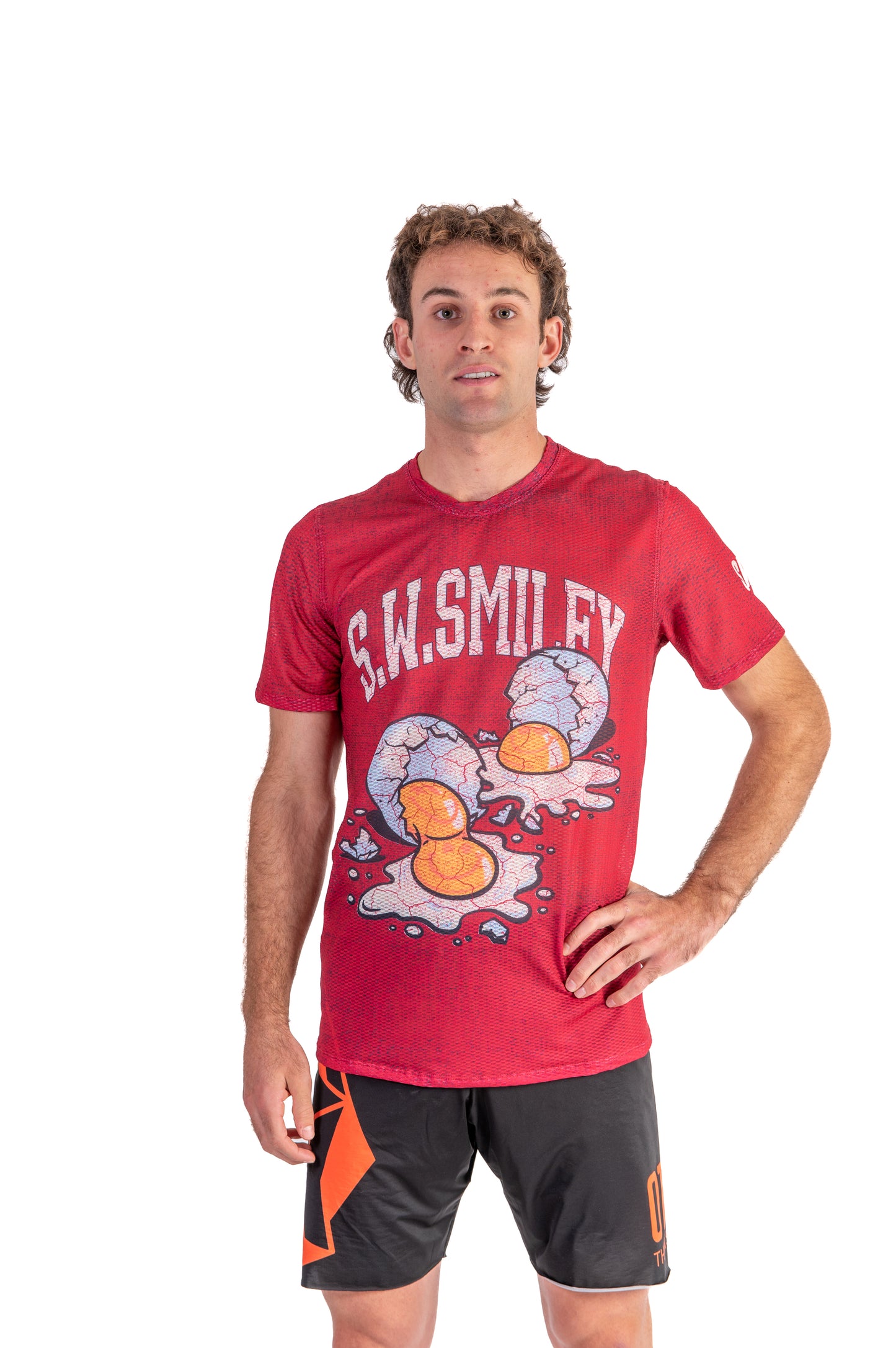 Maglietta manica corta uomo - S.W.Smiley Concrete Canvas Egg