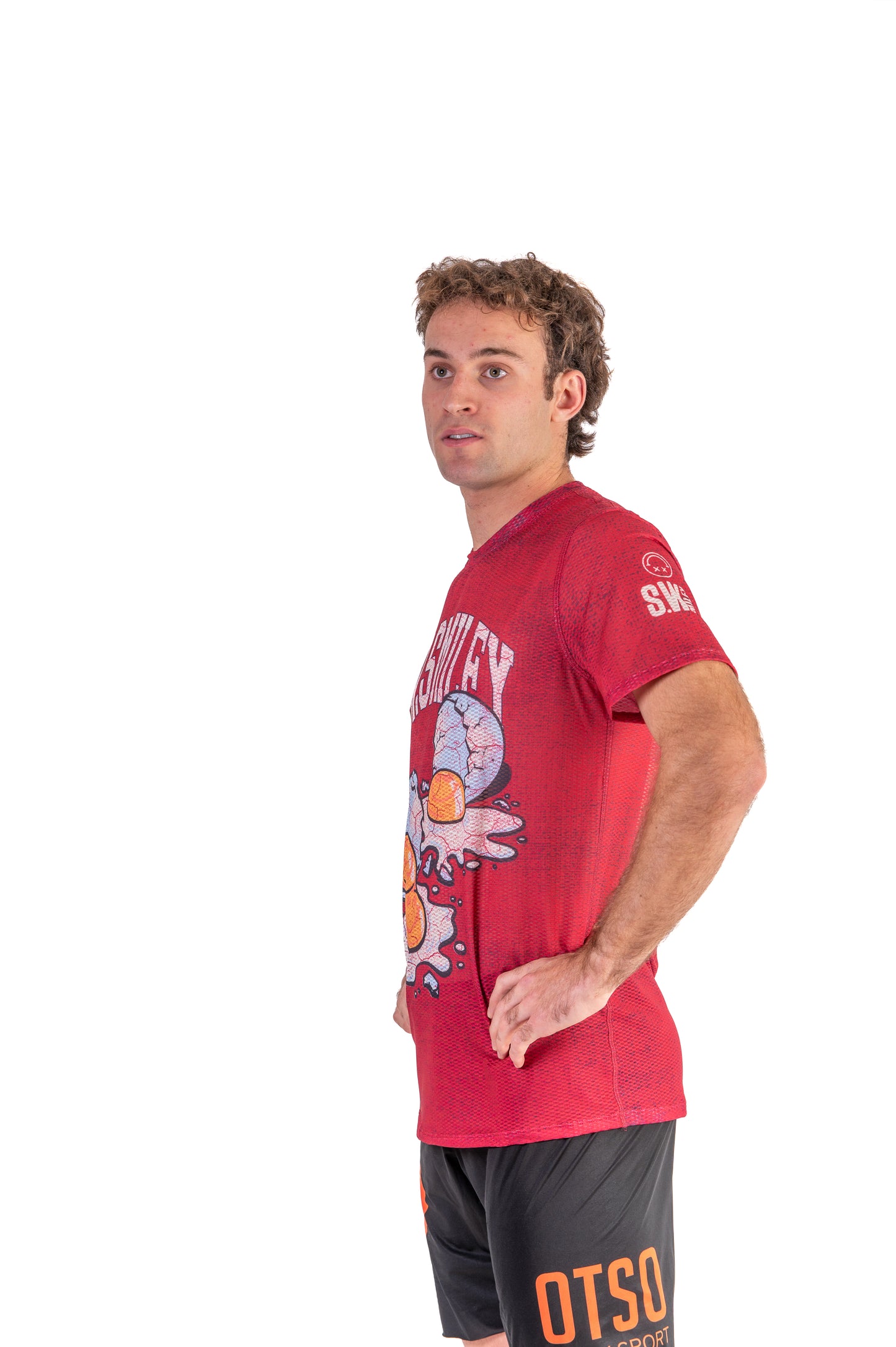 Maglietta manica corta uomo - S.W.Smiley Concrete Canvas Egg