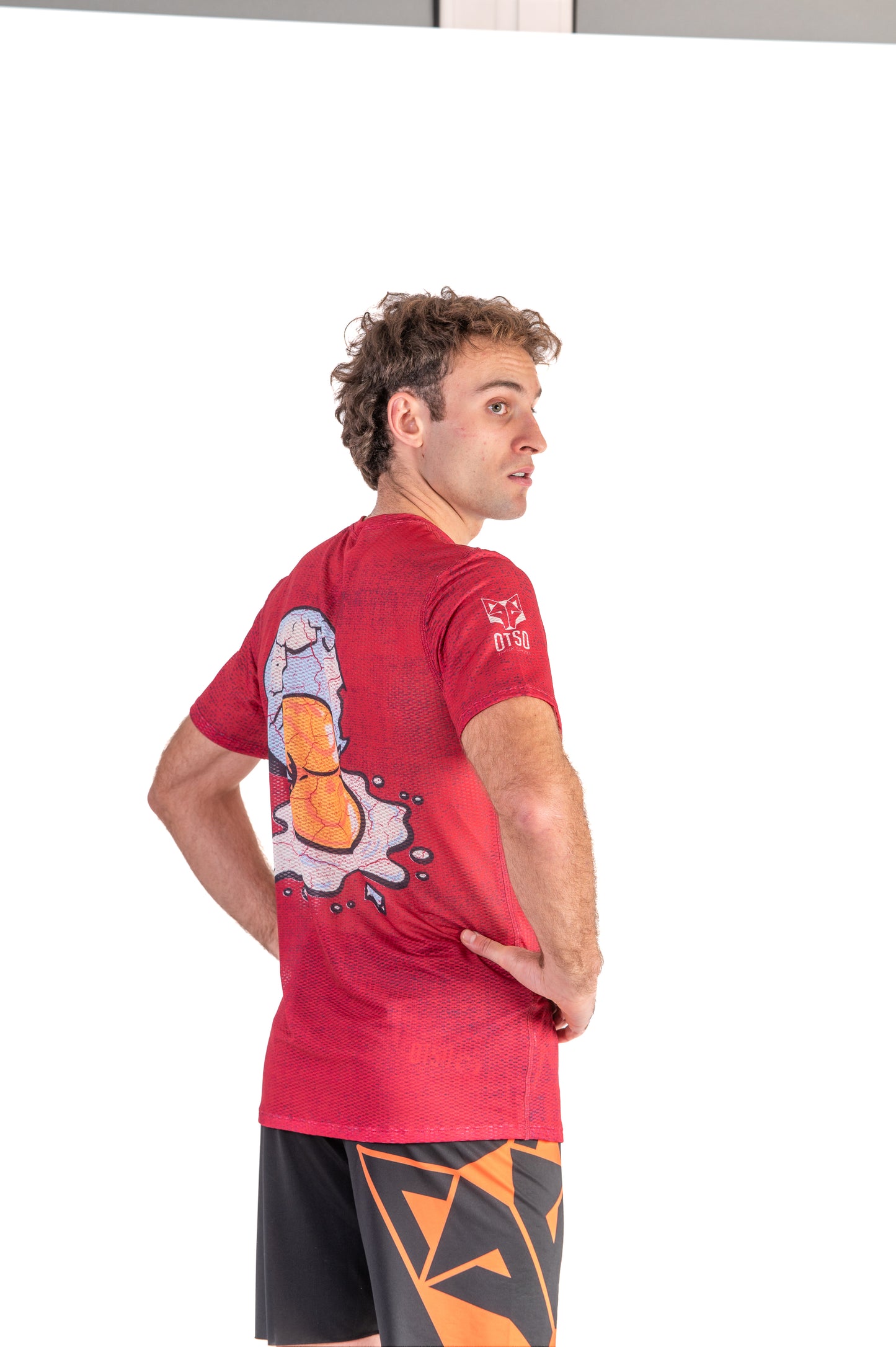 Maglietta manica corta uomo - S.W.Smiley Concrete Canvas Egg