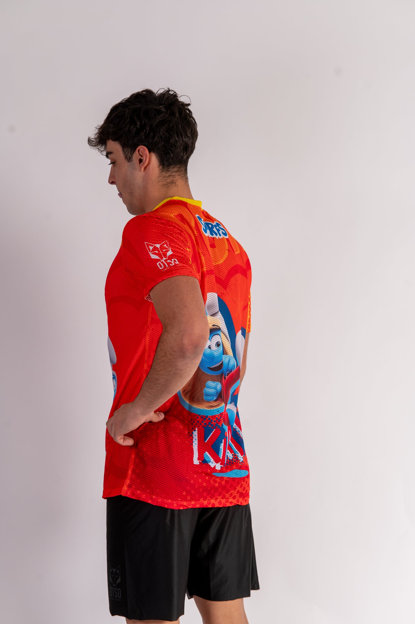 Camiseta manga corta hombre - Strong as a Smurf