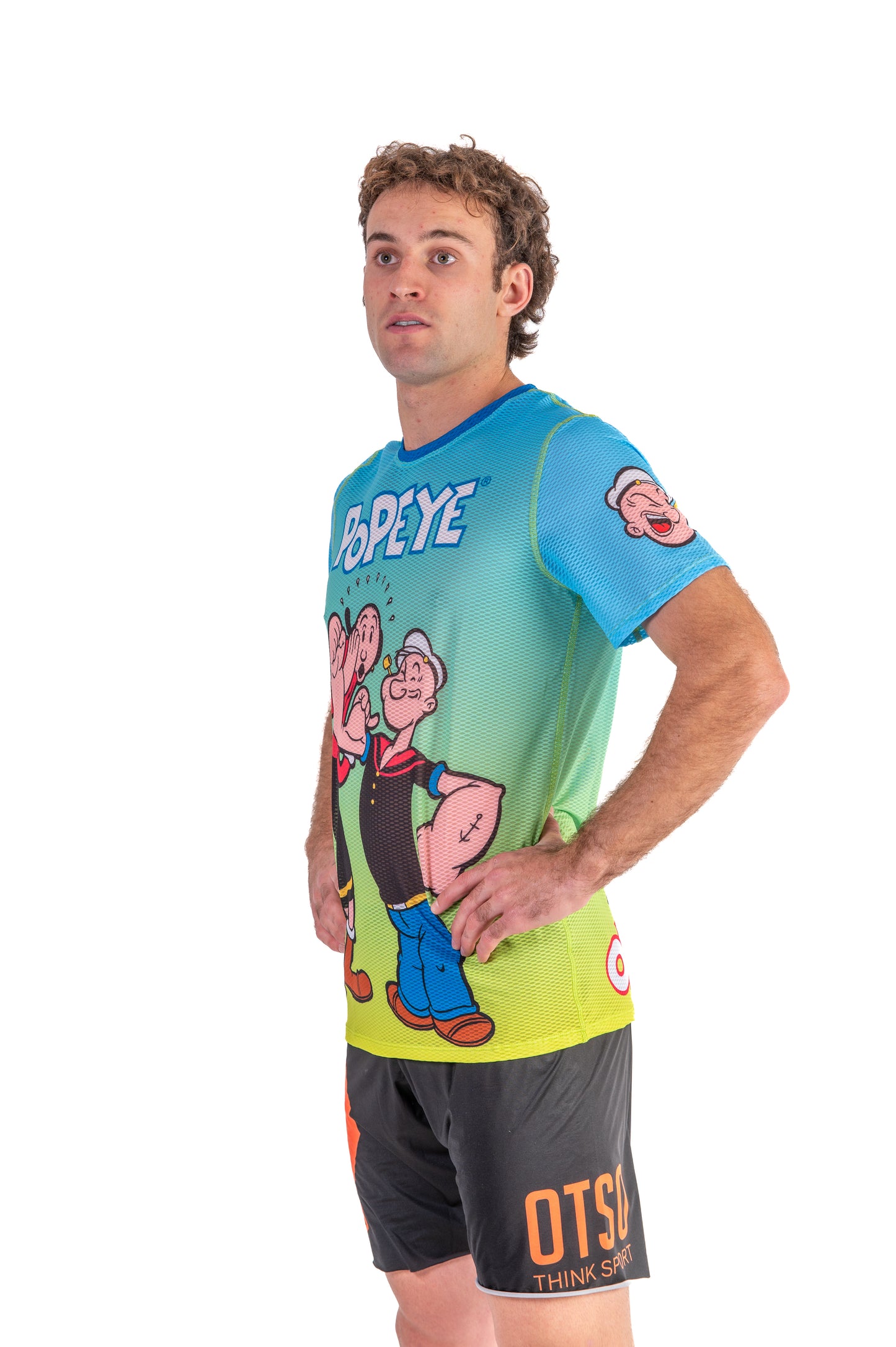 Short sleeve t-shirt for men - Popeye & Olive