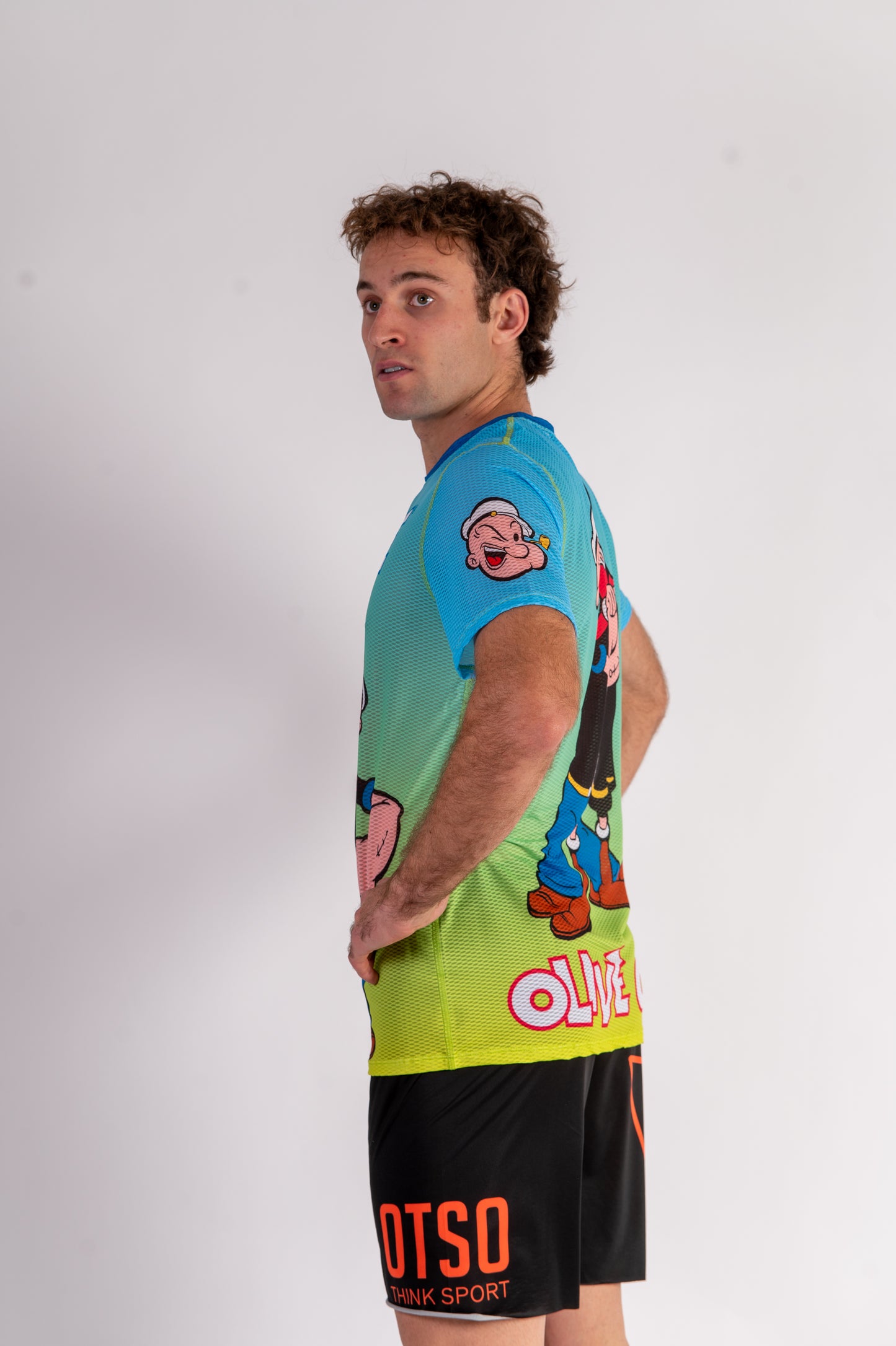 Short sleeve t-shirt for men - Popeye & Olive