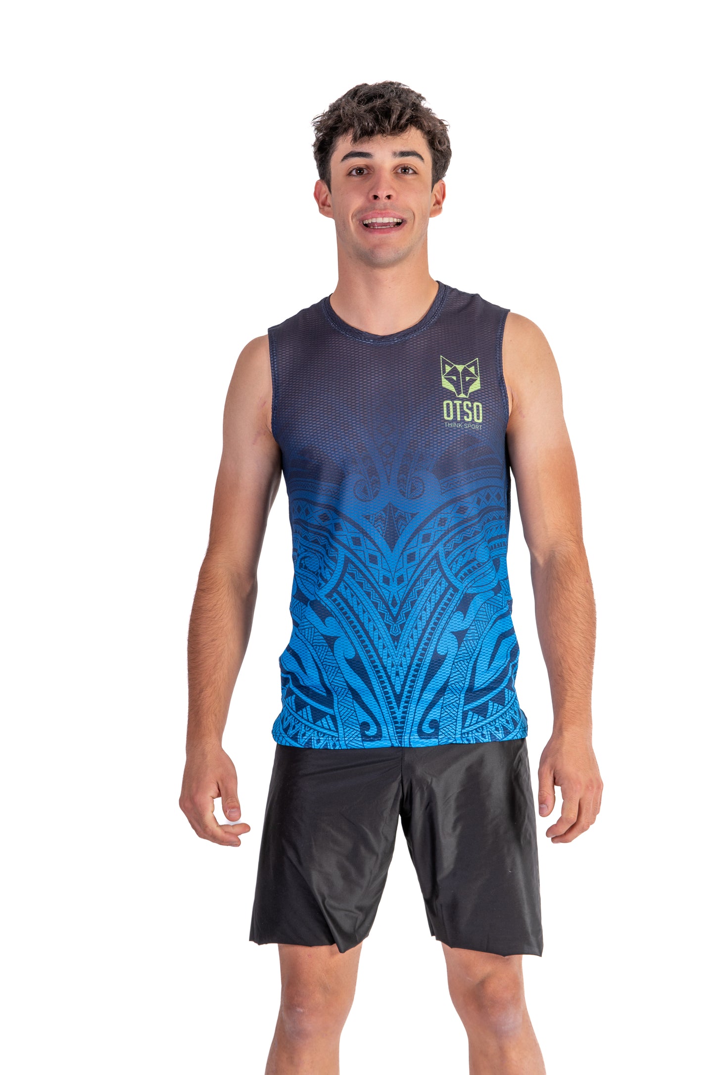 T-shirt sans manches homme - Maori