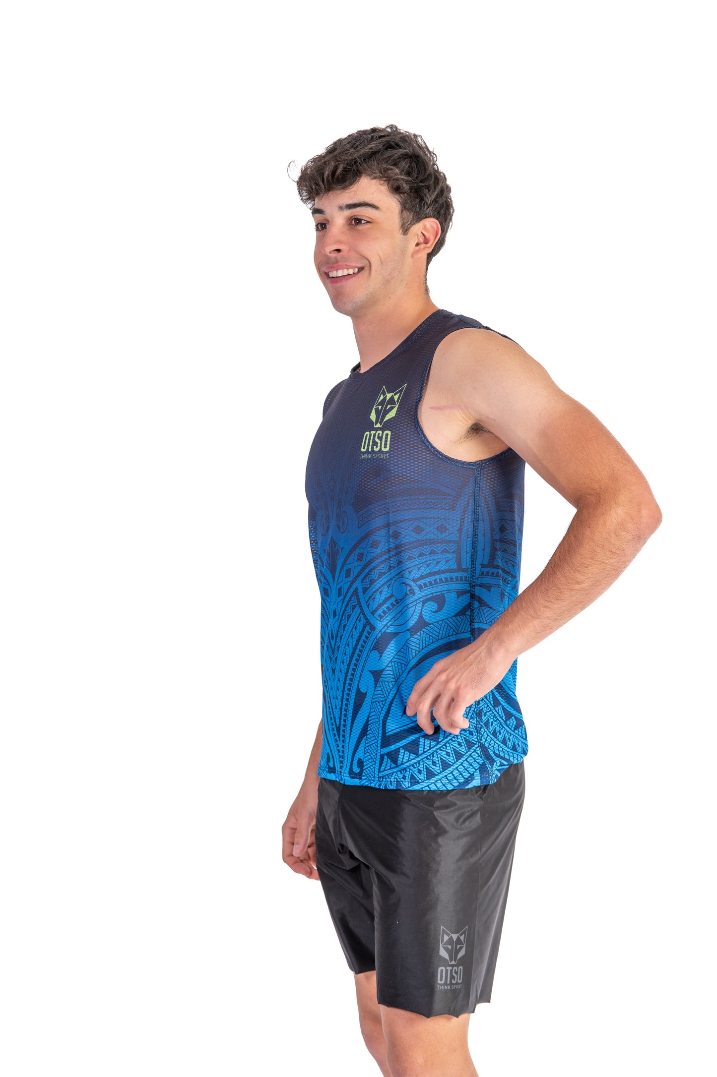 T-shirt sans manches homme - Maori