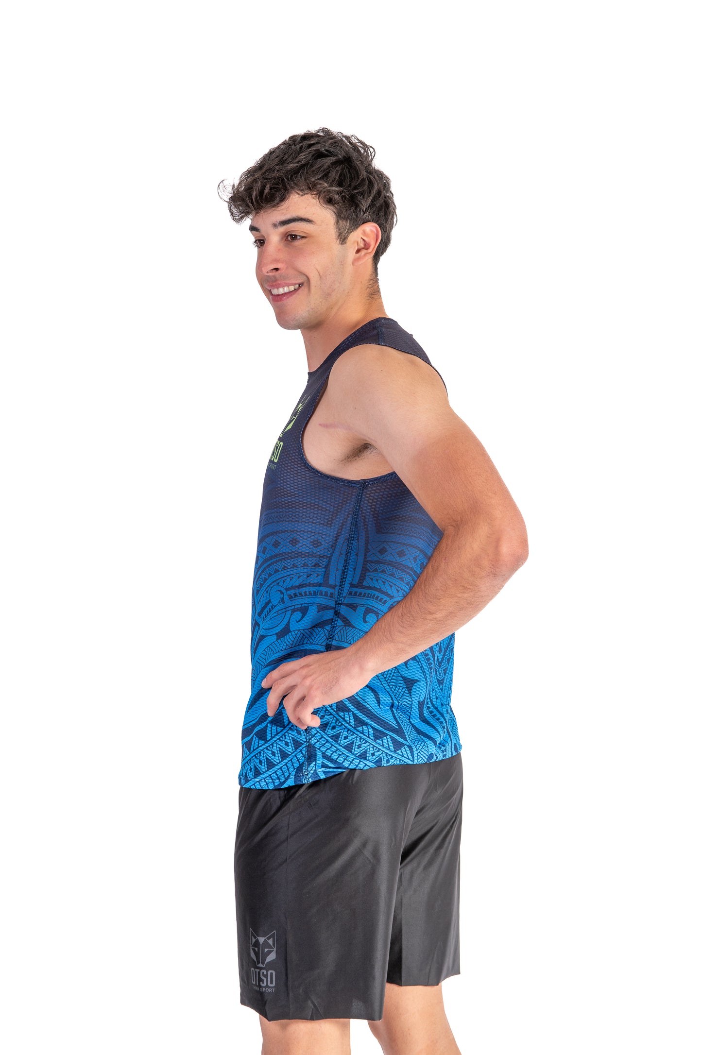 T-shirt sans manches homme - Maori