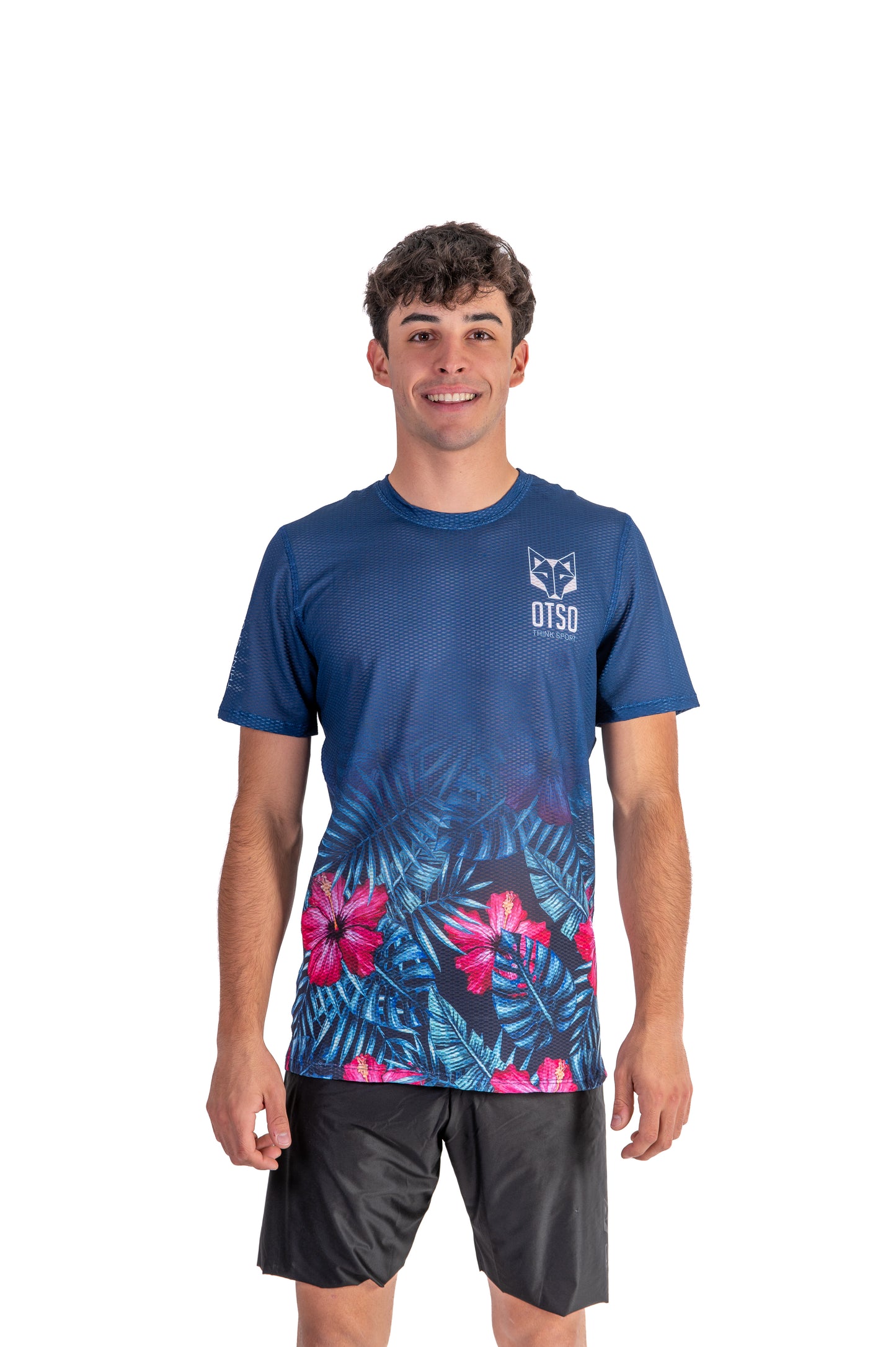 T-shirt manches courtes homme - Tropical Dark