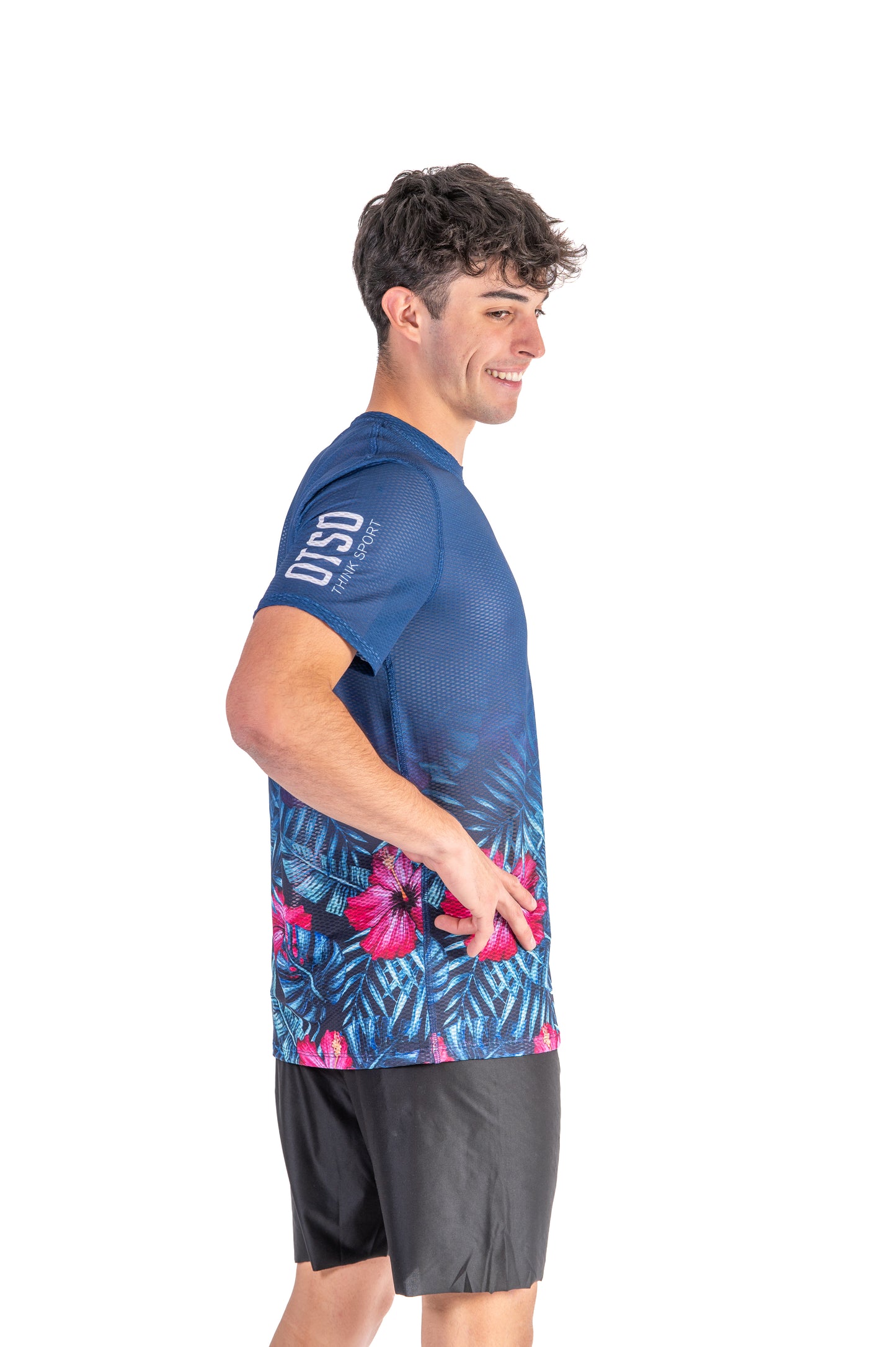 T-shirt manches courtes homme - Tropical Dark