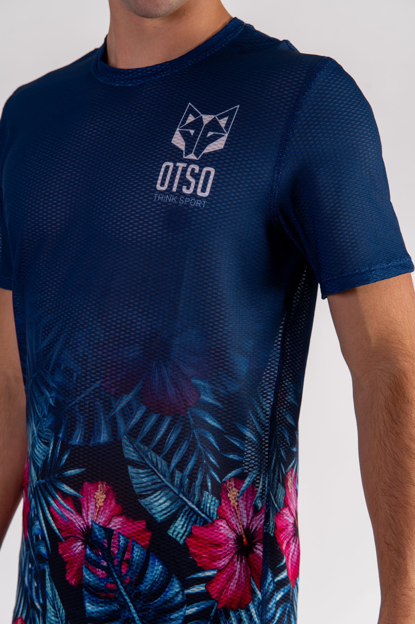 T-shirt manches courtes homme - Tropical Dark