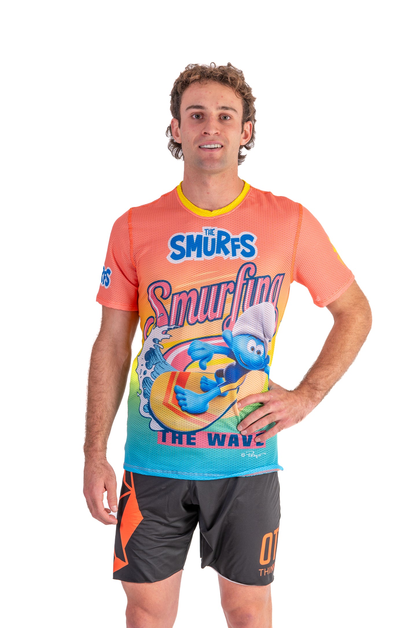 Samarreta màniga curta home - Smurf Smurfing