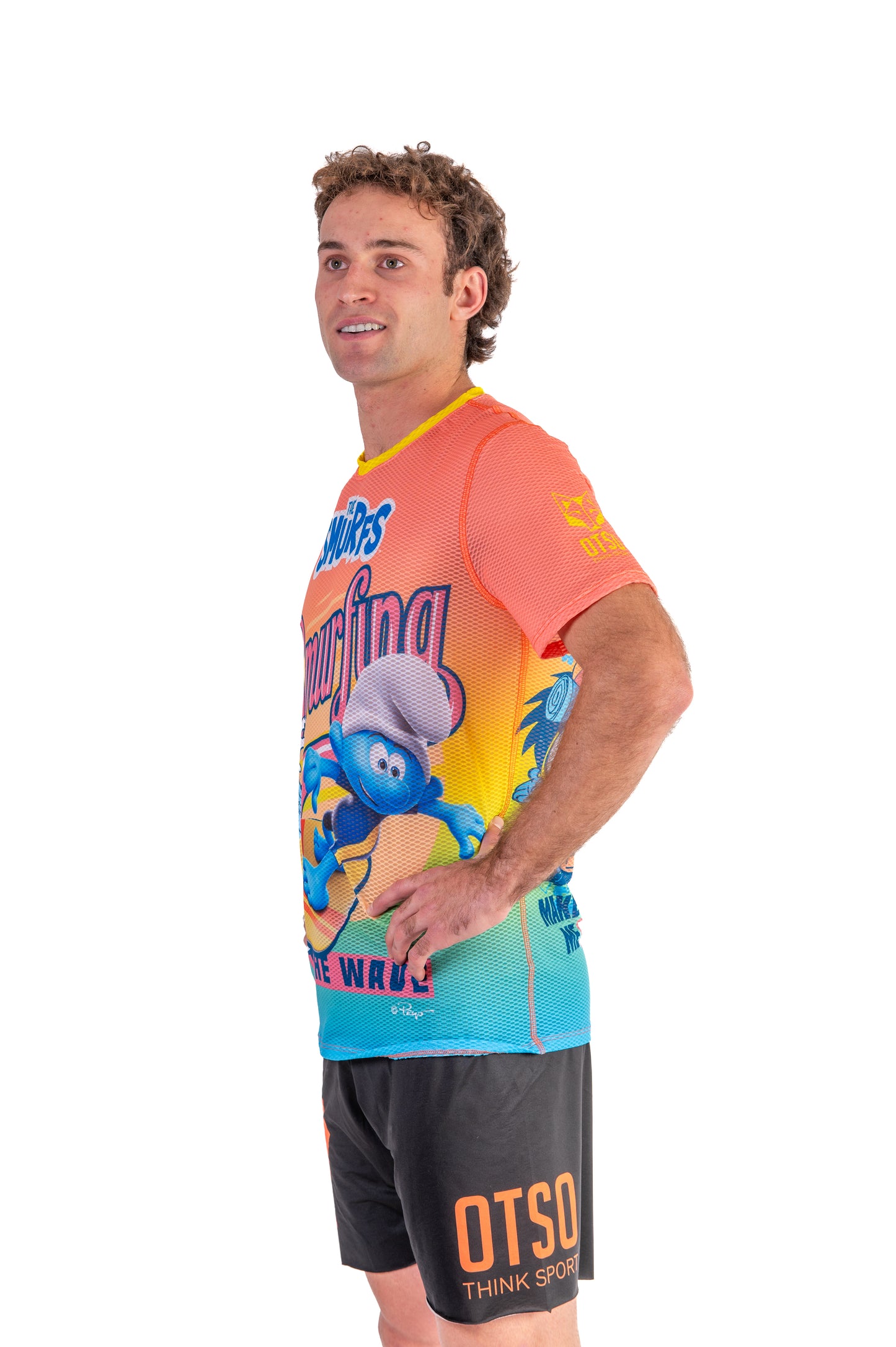 Samarreta màniga curta home - Smurf Smurfing