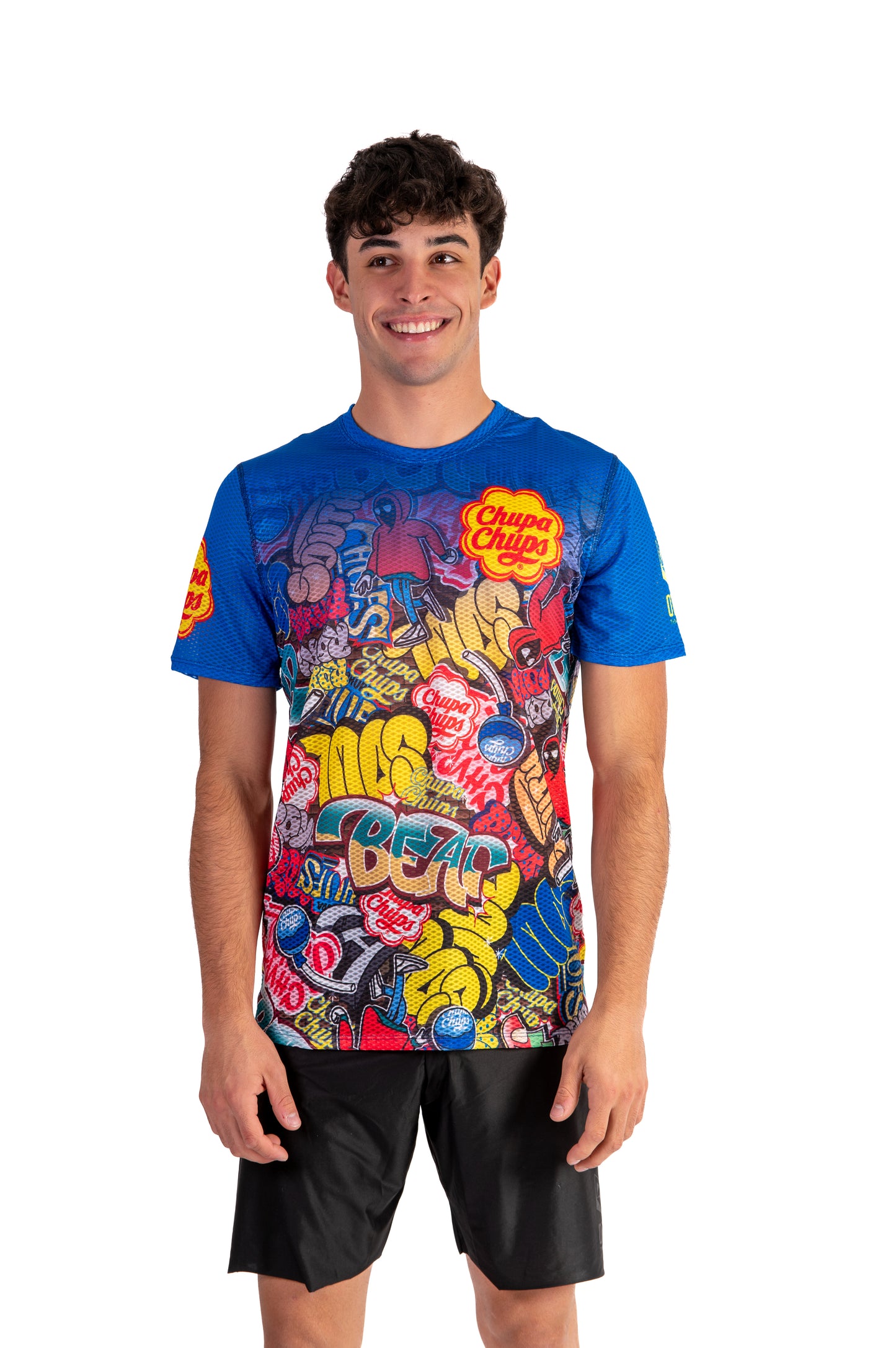 Camiseta de manga curta para homem - Chupa Chups Graffiti