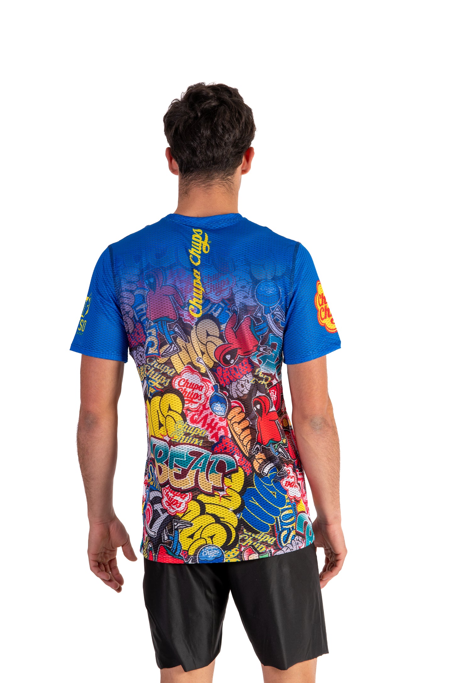 Camiseta de manga curta para homem - Chupa Chups Graffiti
