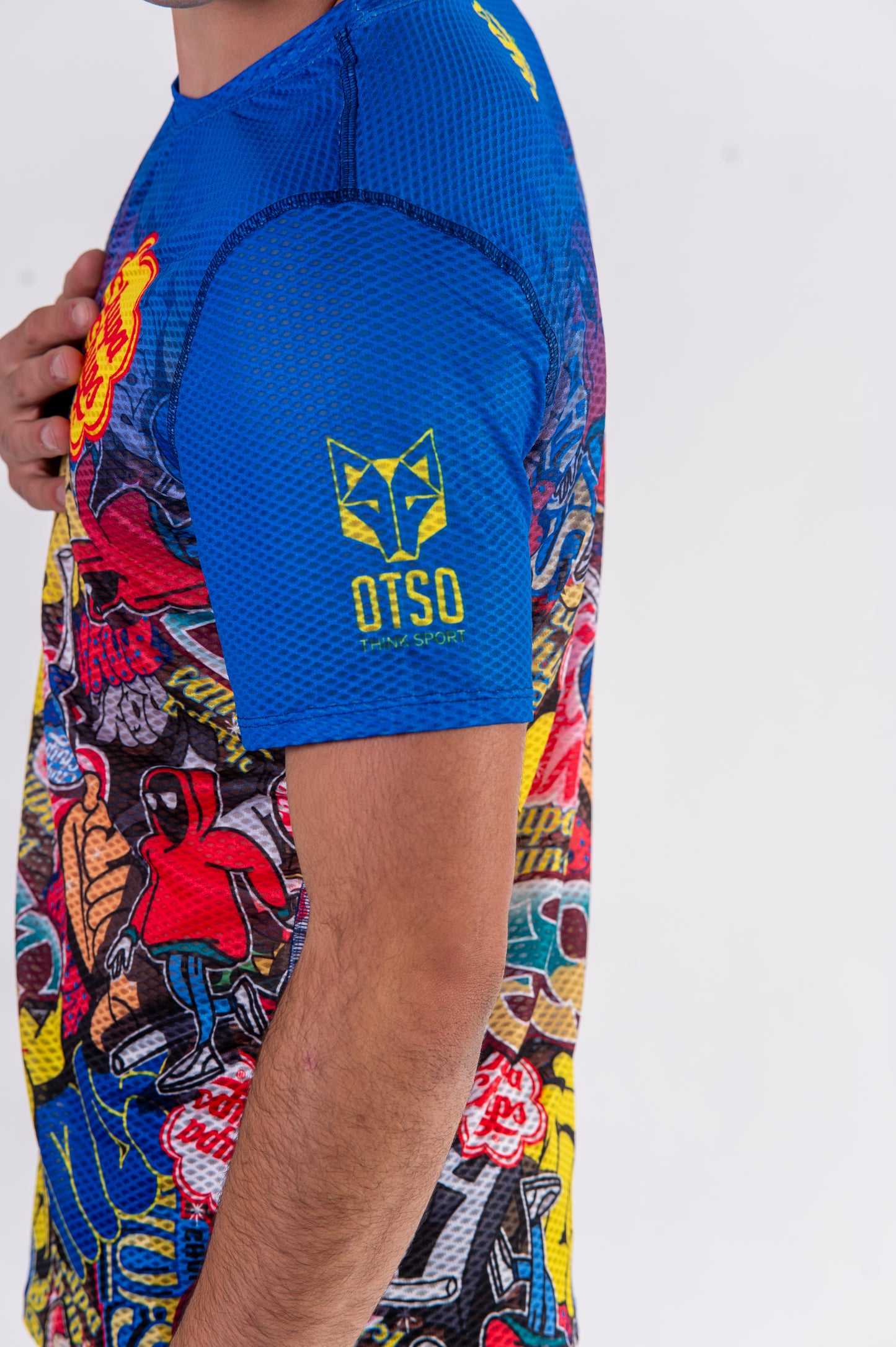 Camiseta de manga curta para homem - Chupa Chups Graffiti