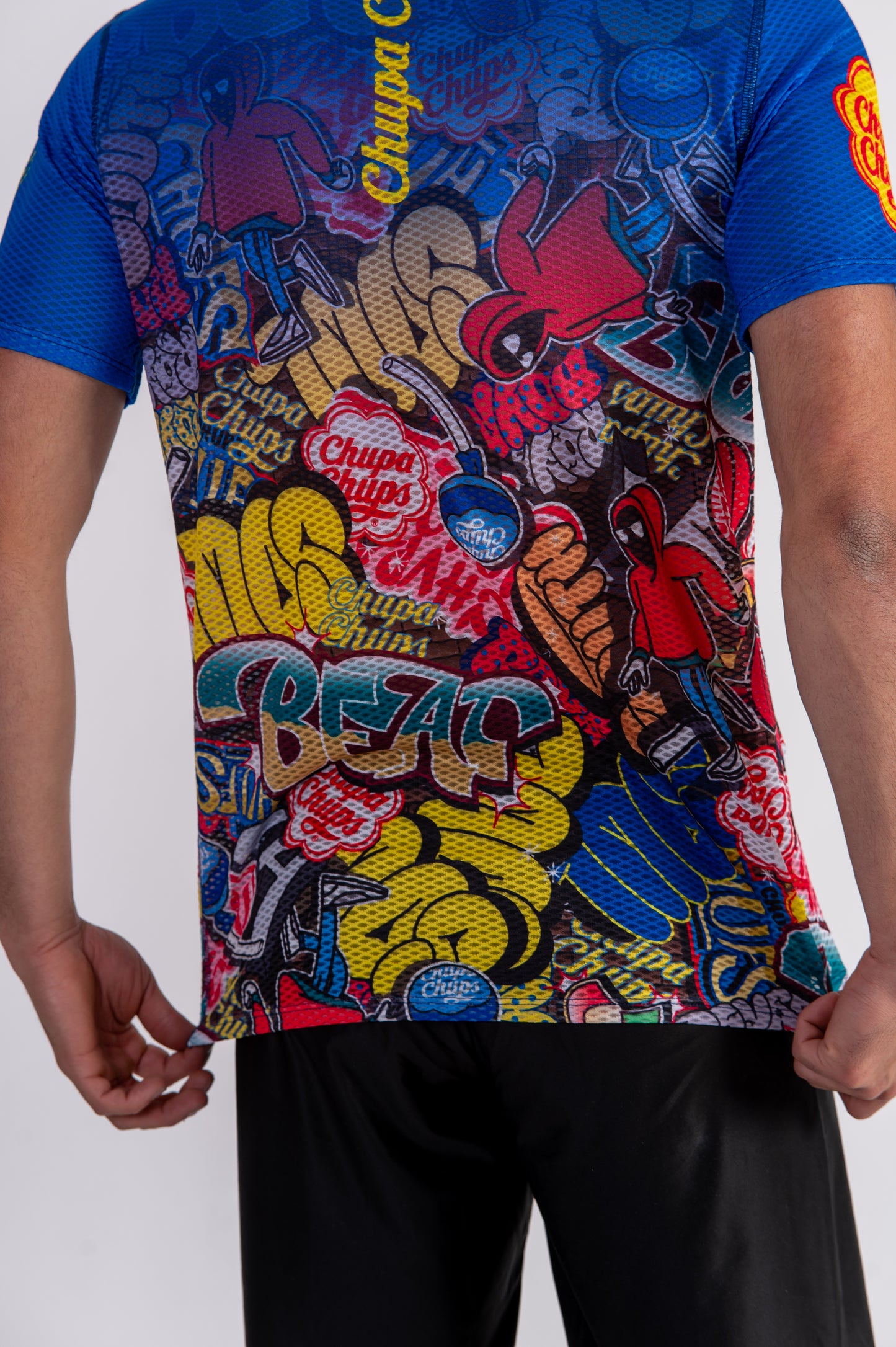 Camiseta de manga curta para homem - Chupa Chups Graffiti