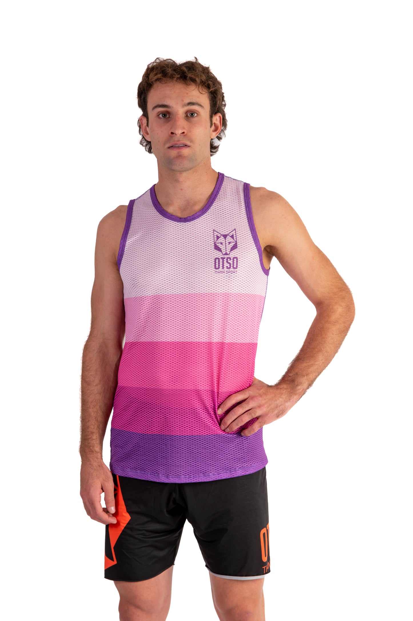 Men's Singlet - Pink