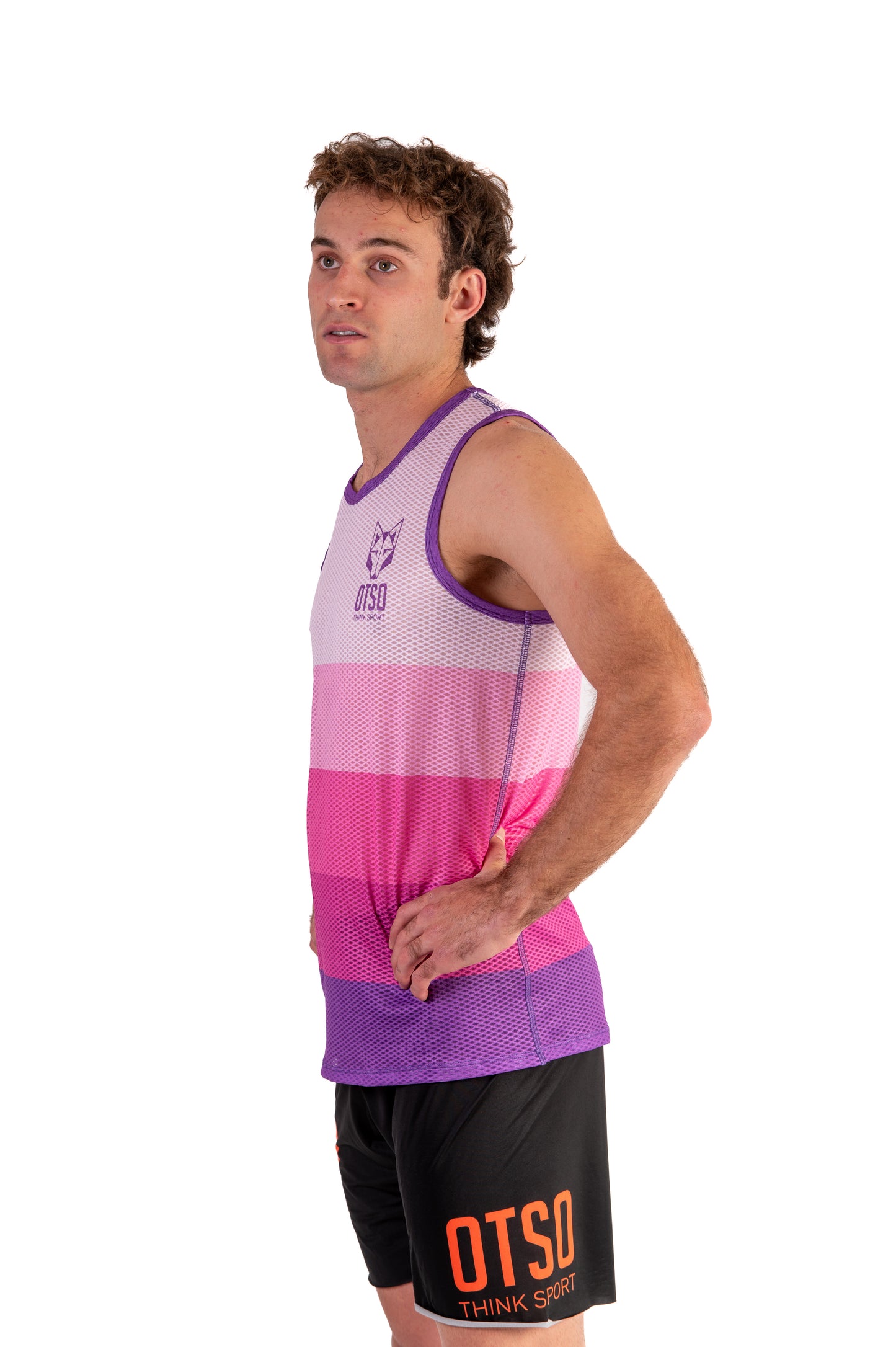 Men's Singlet - Pink