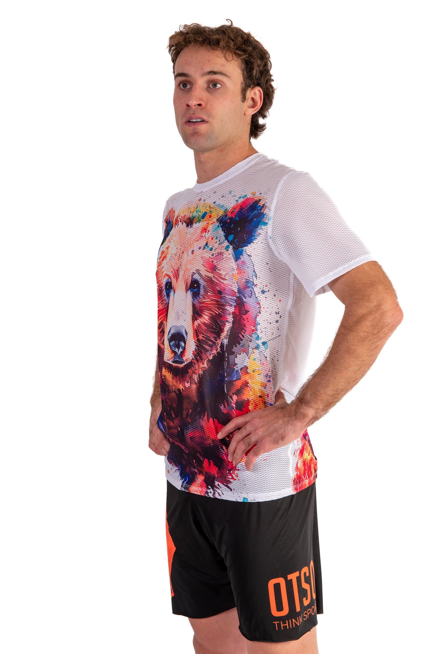 Camiseta manga curta homem - Be Wild Bear