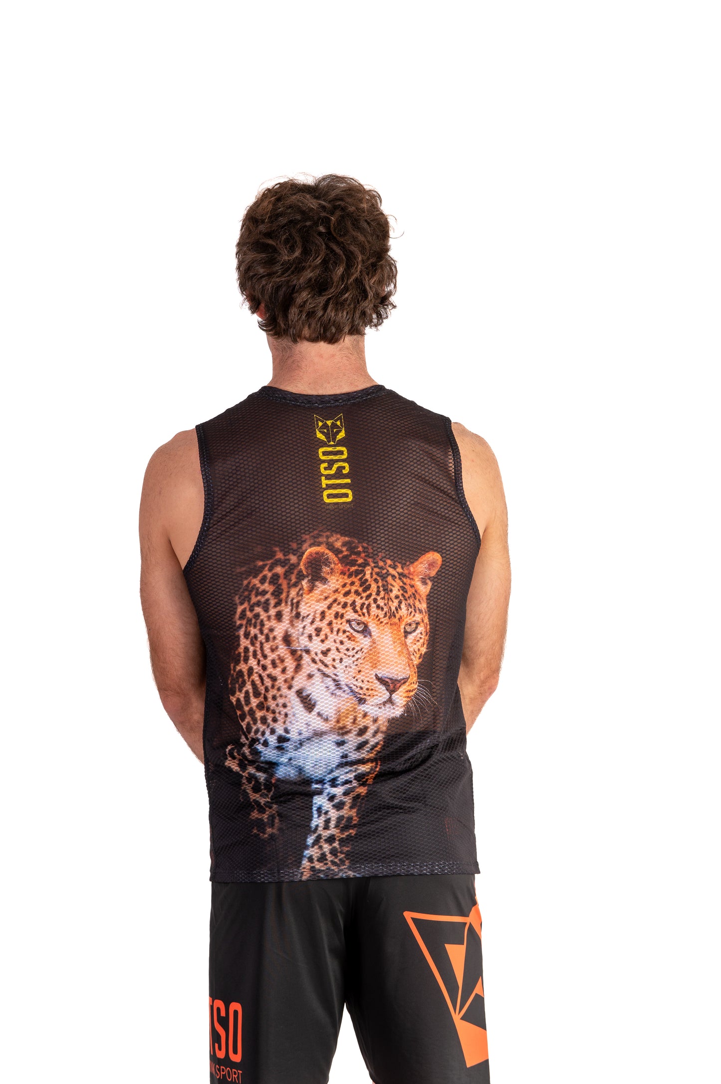 Camiseta sin mangas hombre - Leopard