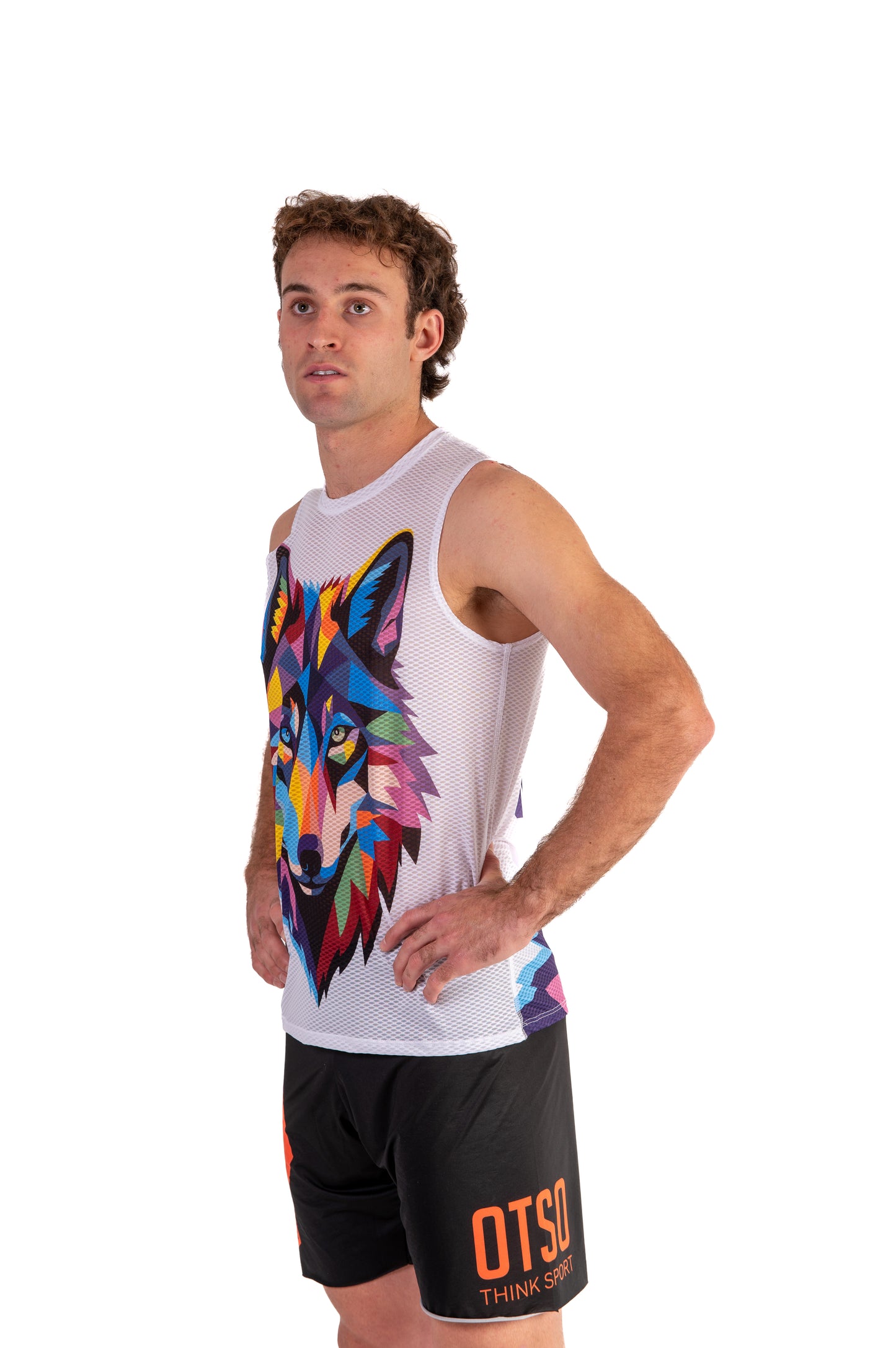 Magliette senza maniche uomo - Be A Wolf