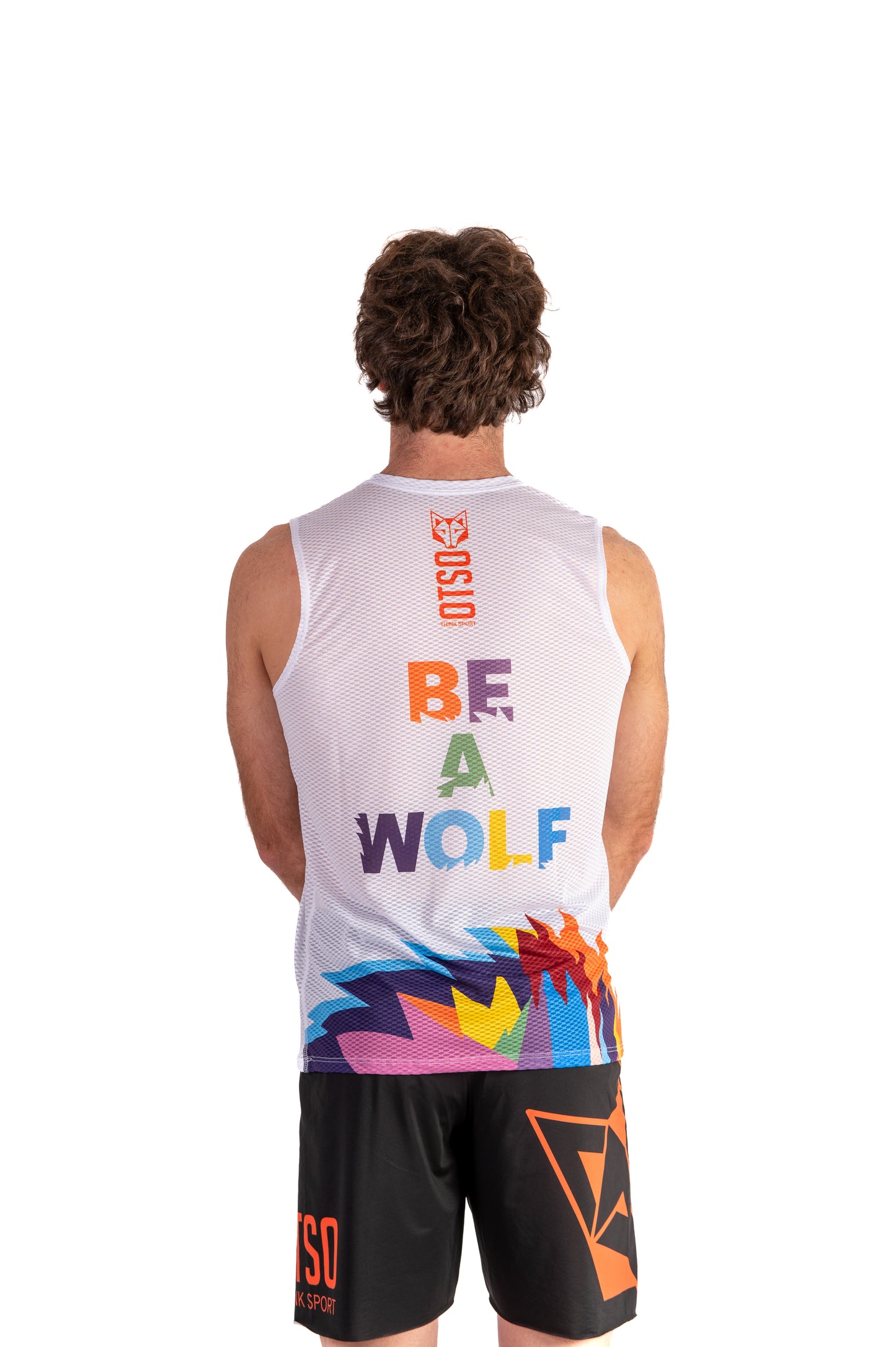 Magliette senza maniche uomo - Be A Wolf