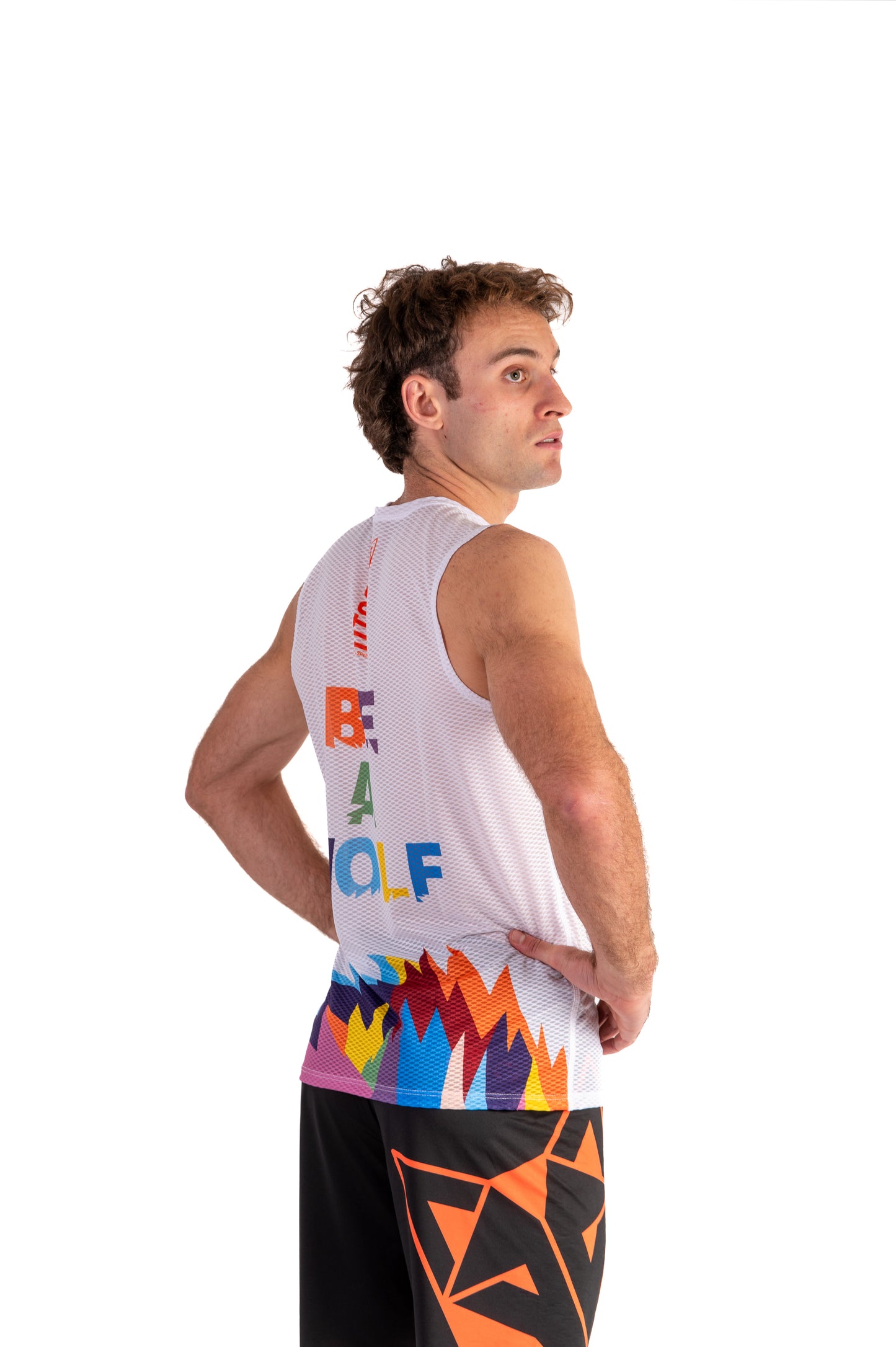 Magliette senza maniche uomo - Be A Wolf
