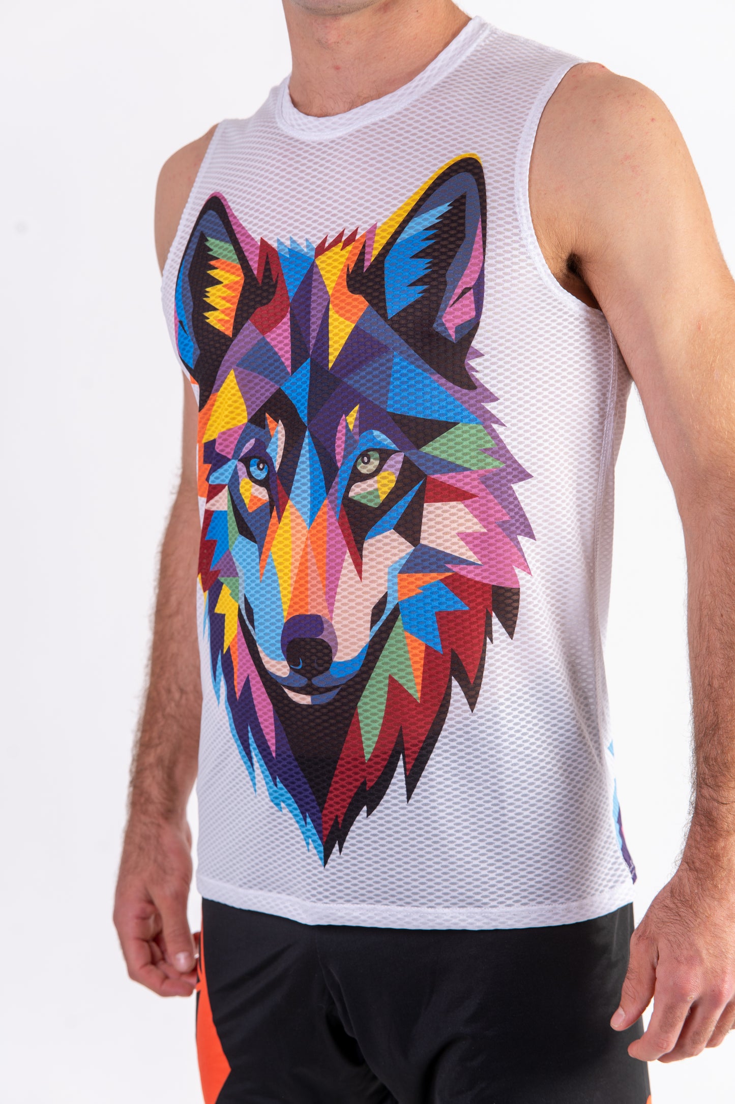 Magliette senza maniche uomo - Be A Wolf