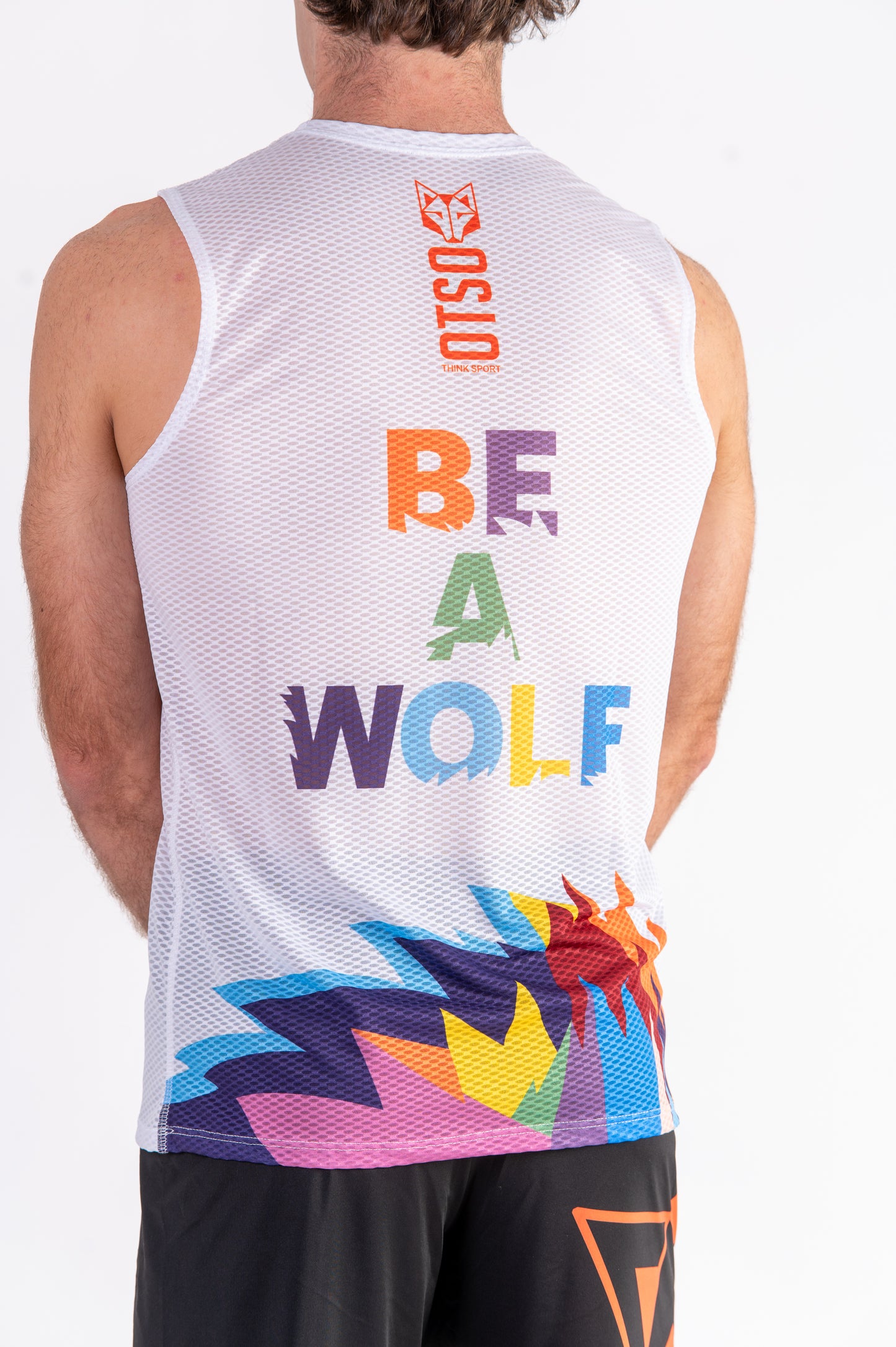 Magliette senza maniche uomo - Be A Wolf