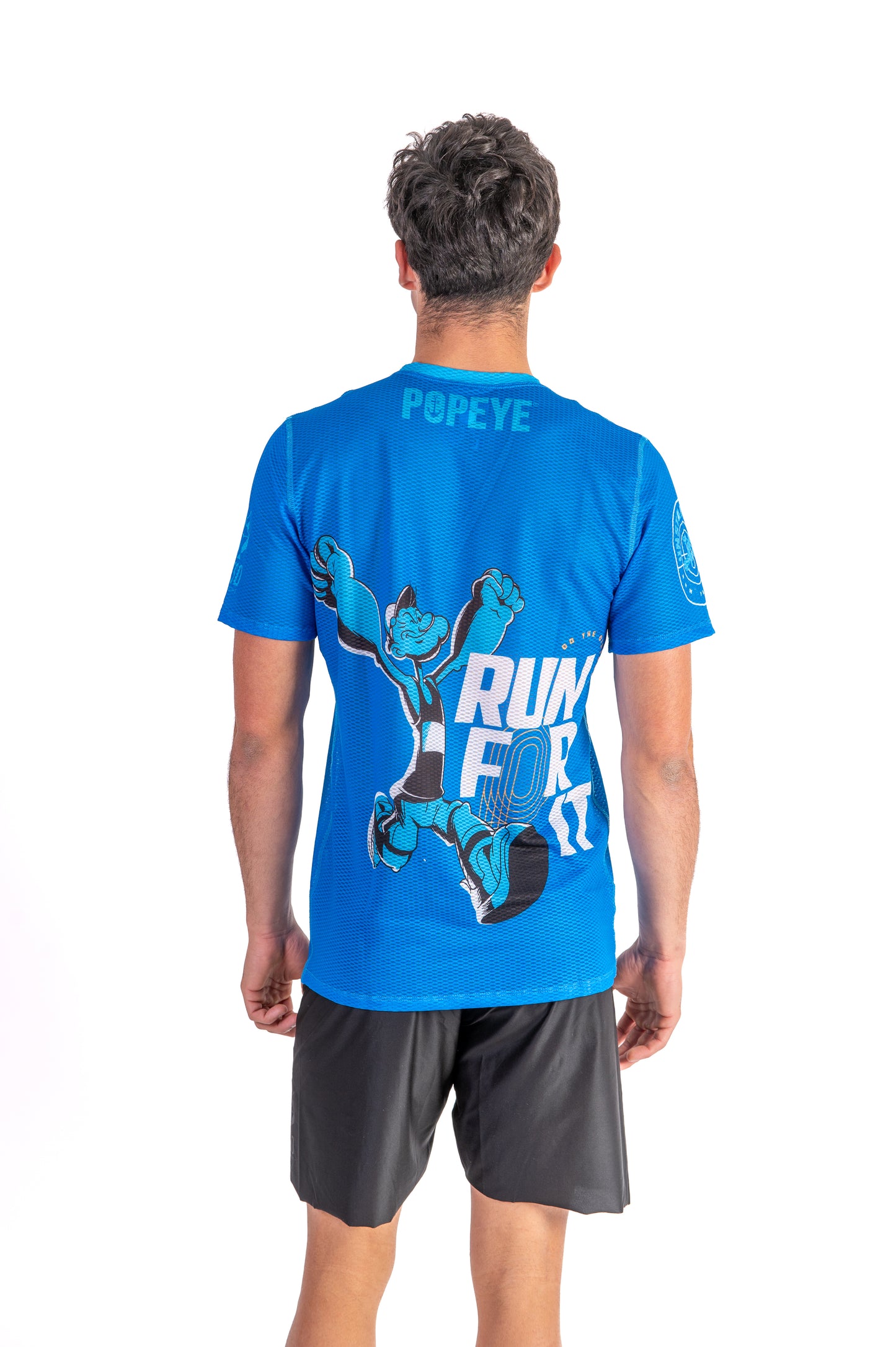Short Sleeve T-Shirt Men - Popeye Run For It