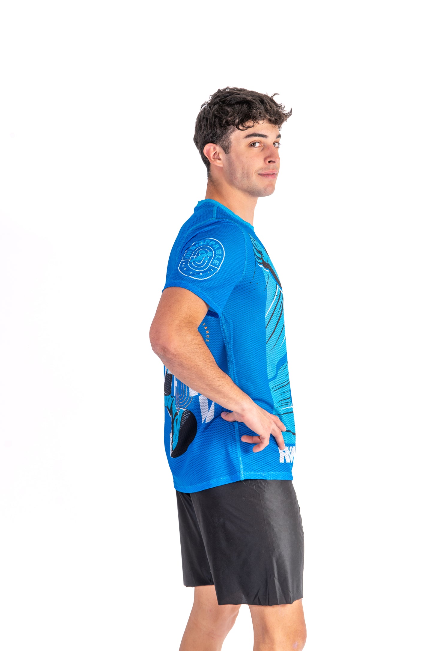 Short Sleeve T-Shirt Men - Popeye Run For It