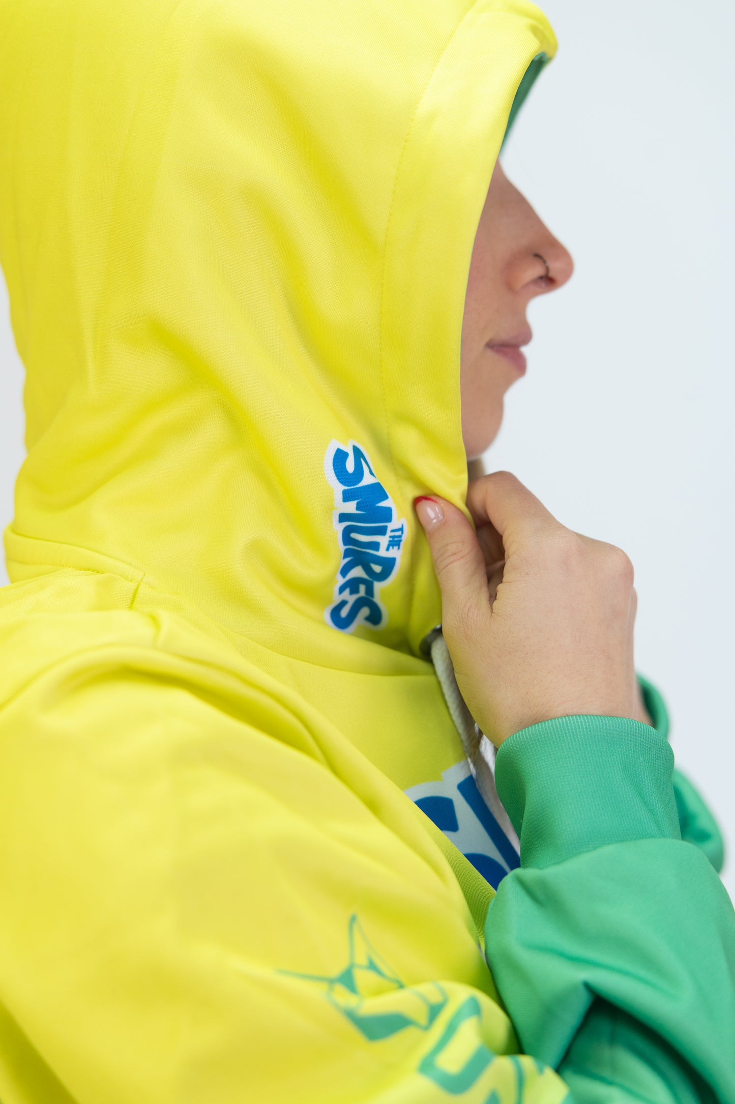 Hoodie - Smurf Running