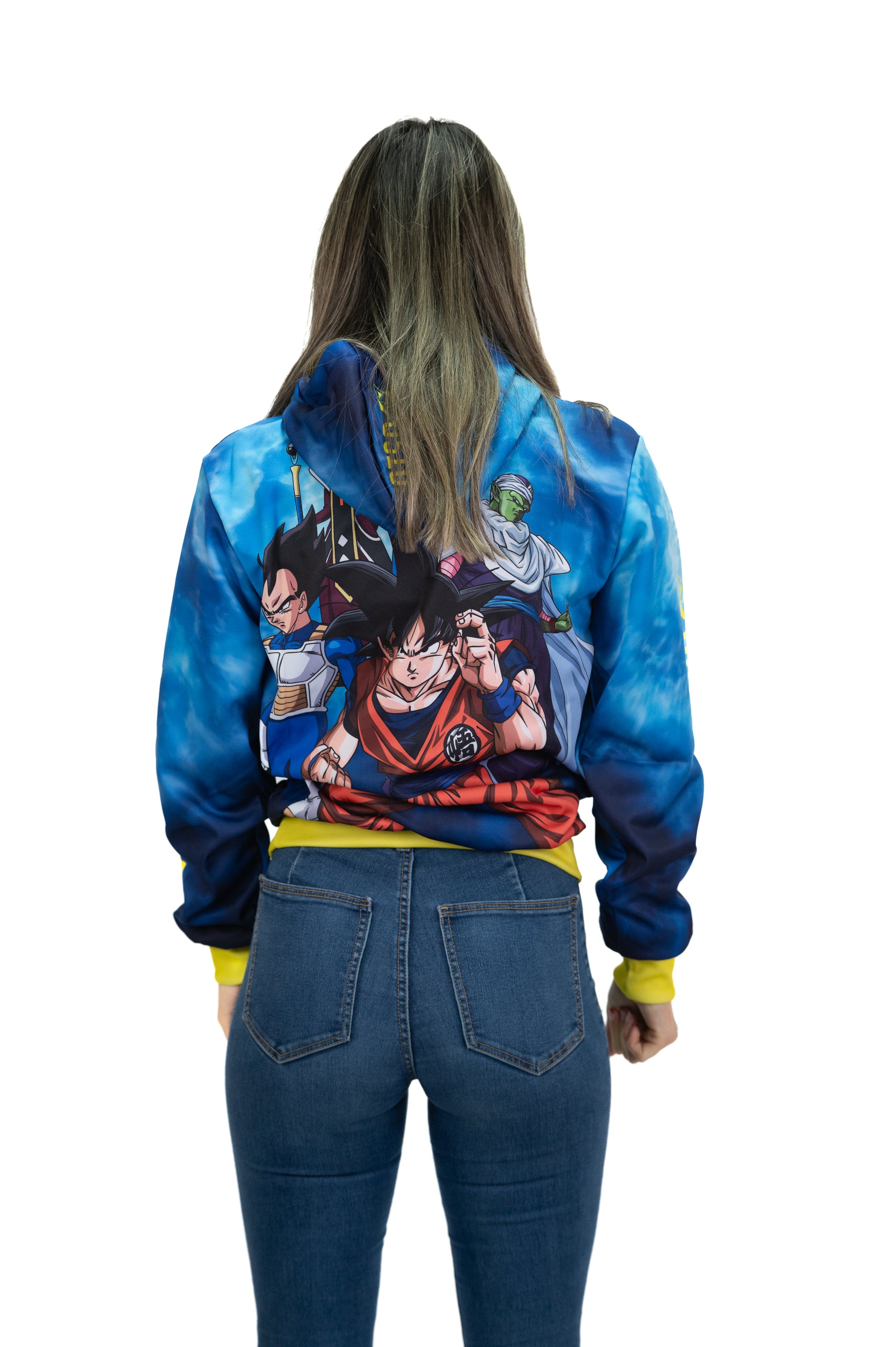 Sweat à capuche Vegeta sur son Trône, Anime Dragon Ball Design Sweat à capuche Vegeta sur son Trône, Anime Dragon Ball Design