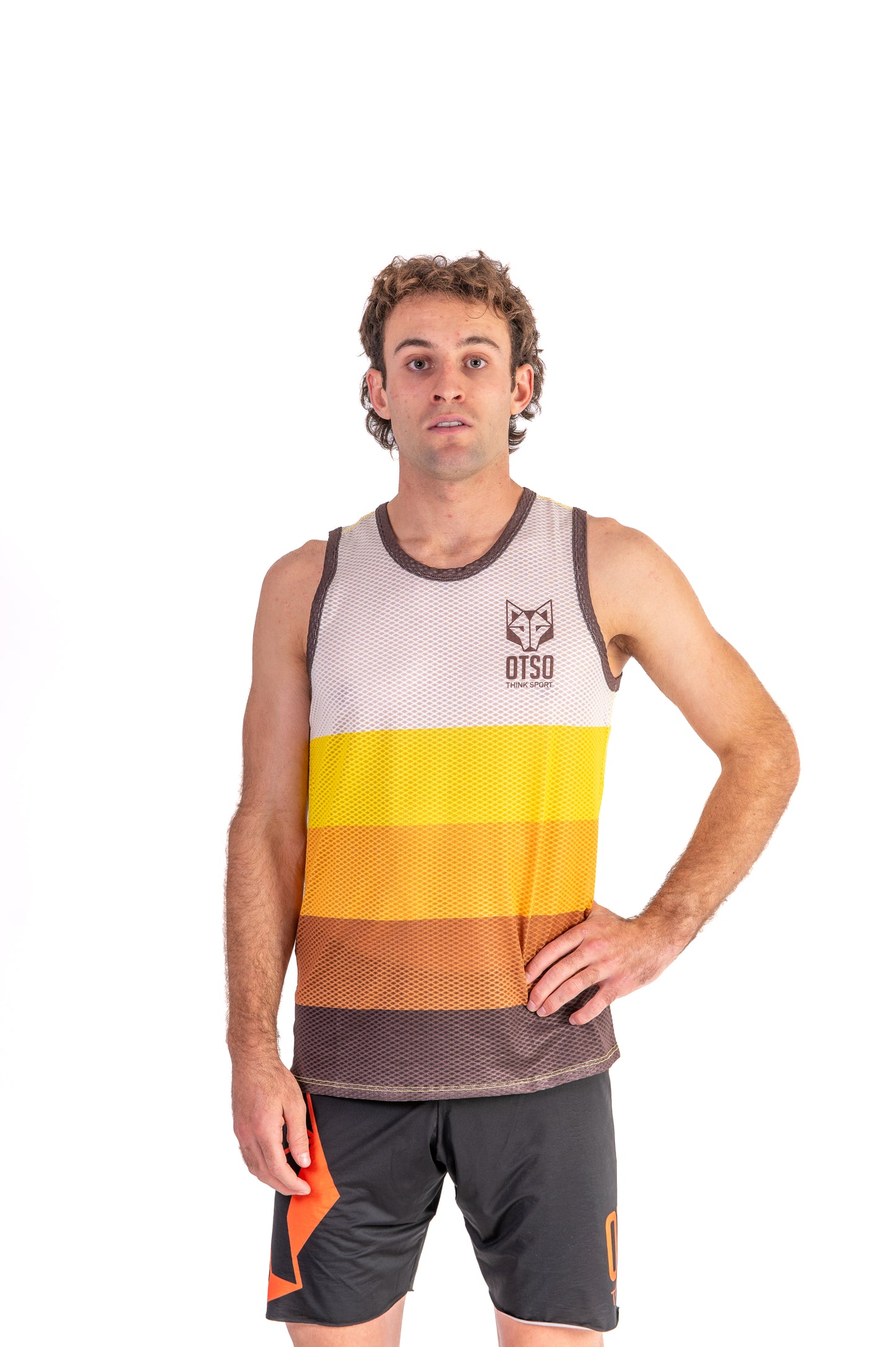 Men's Singlet - Yellow