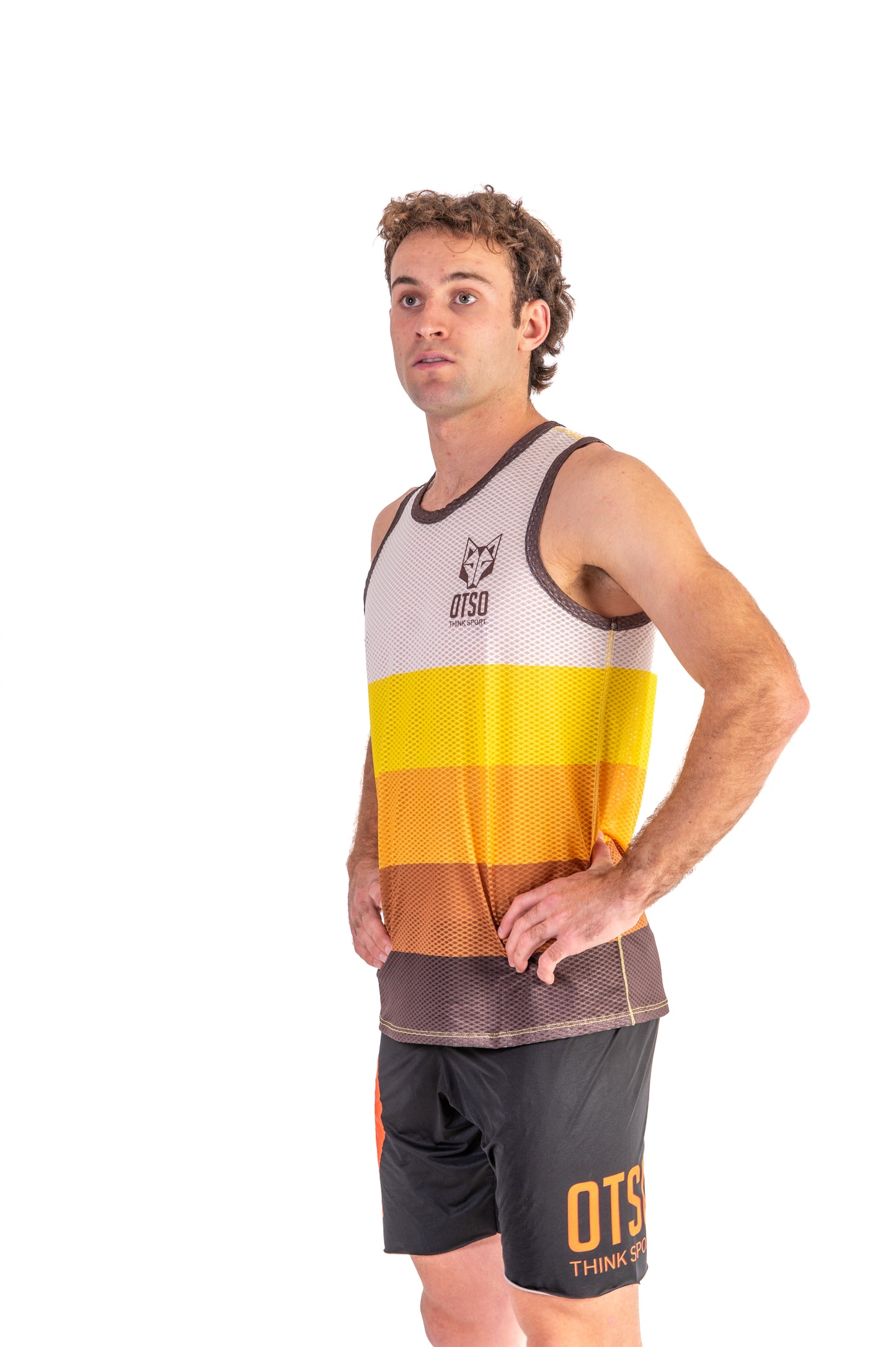 Men's Singlet - Yellow