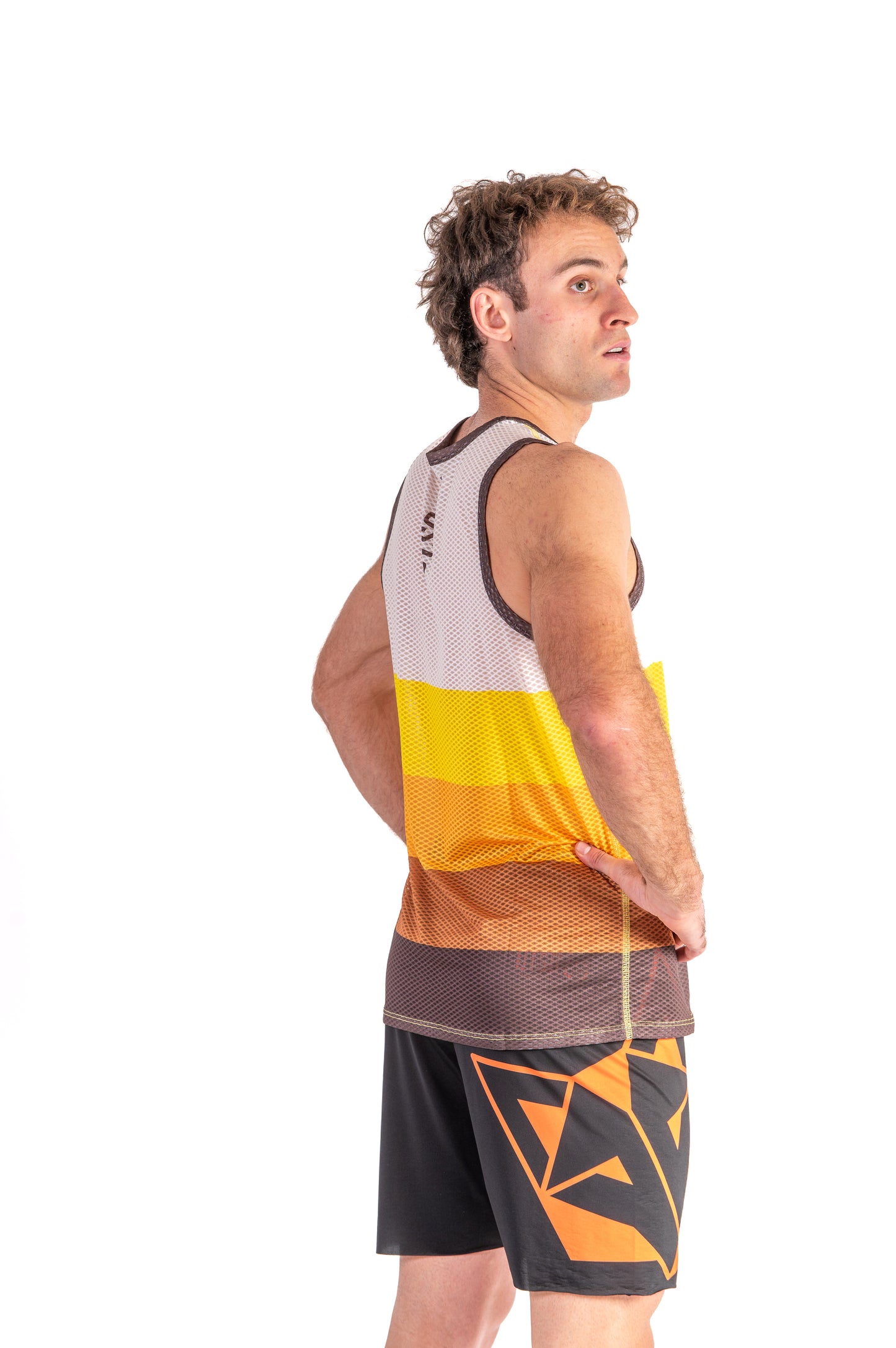Men's Singlet - Yellow