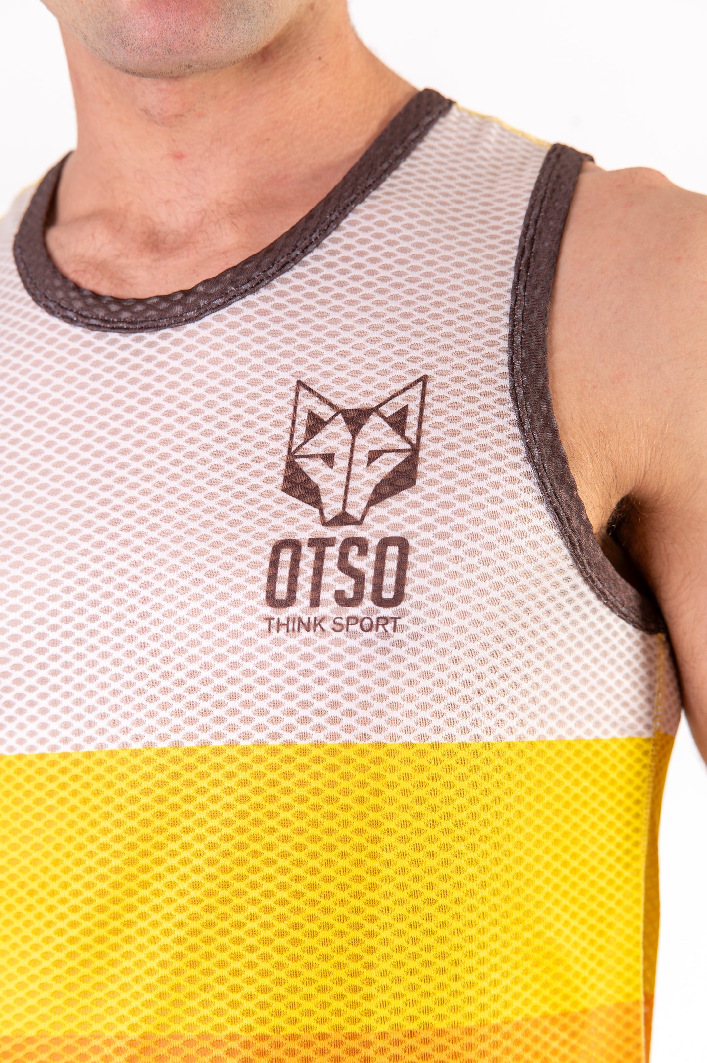 Men's Singlet - Yellow