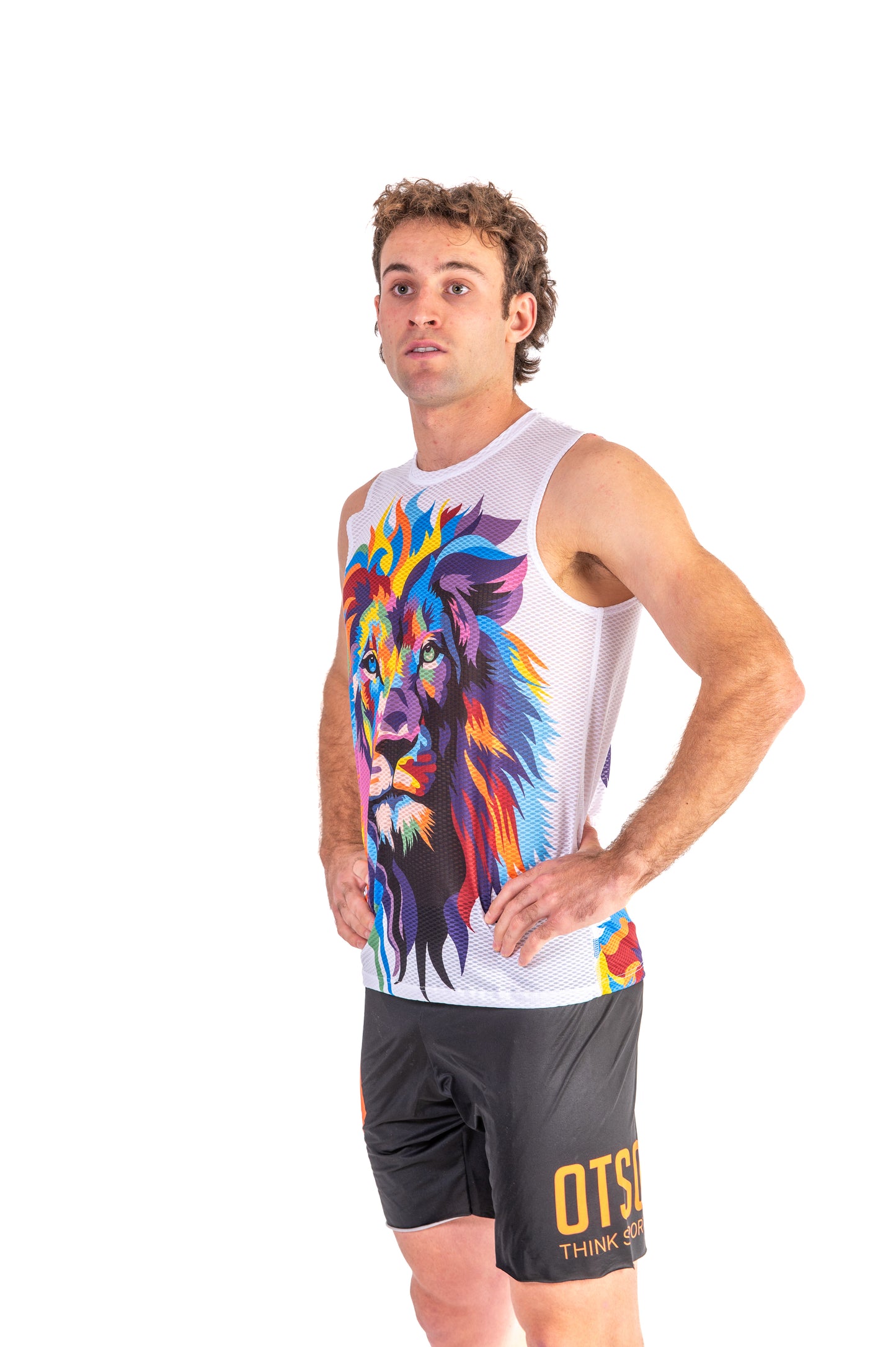 Camiseta sin mangas hombre - Be A Lion
