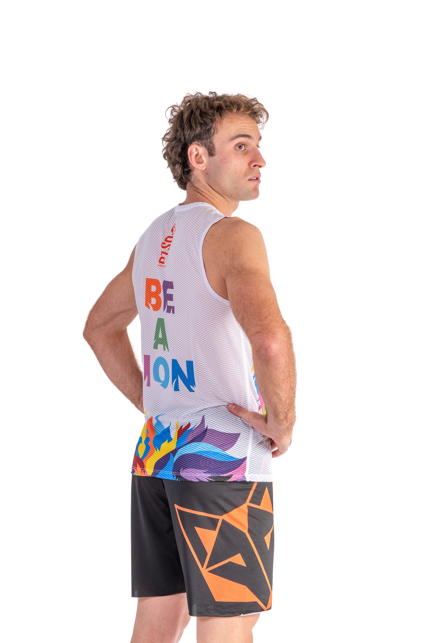 Camiseta sin mangas hombre - Be A Lion